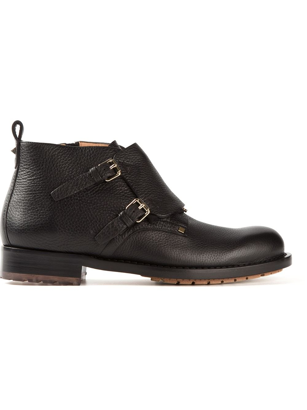 Valentino Ankle Boots in Black for Men | Lyst