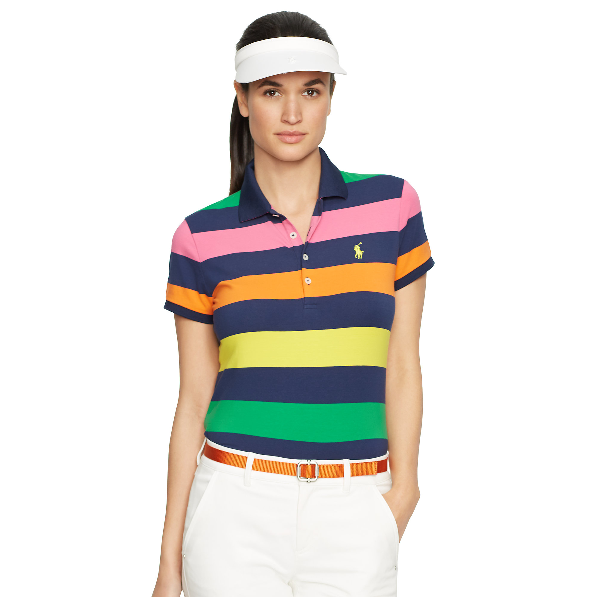 Ralph Lauren Golf Tailored Golf-fit Striped Polo - Lyst