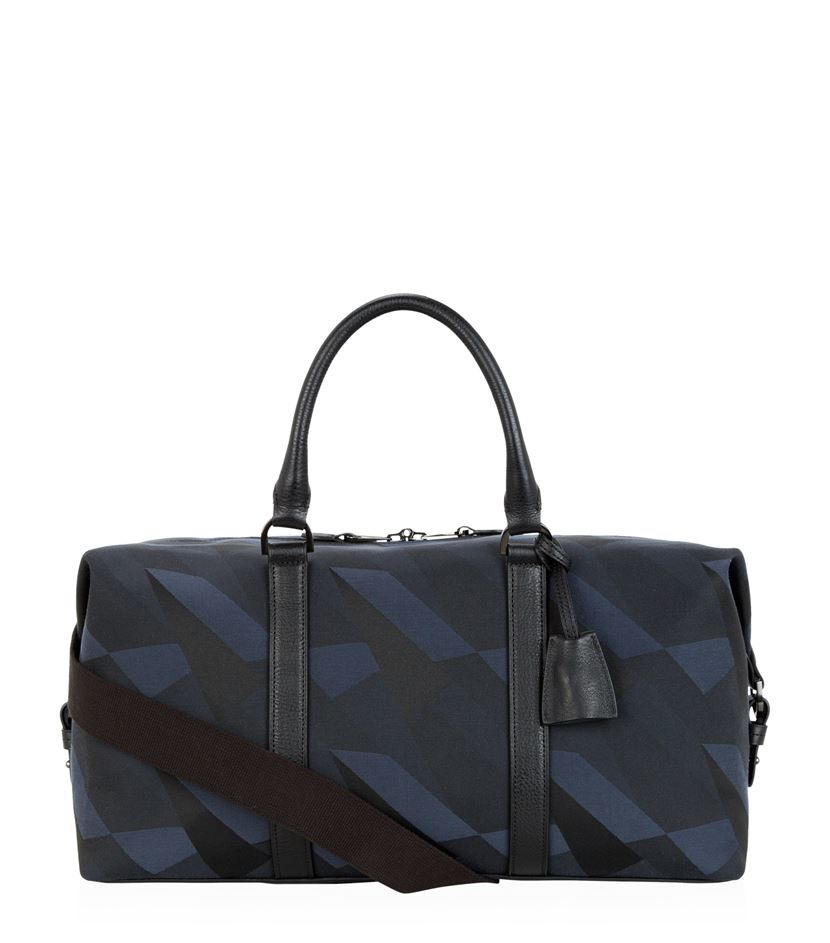 Mulberry Camo Canvas Clipper Bag in Blue for Men - Lyst