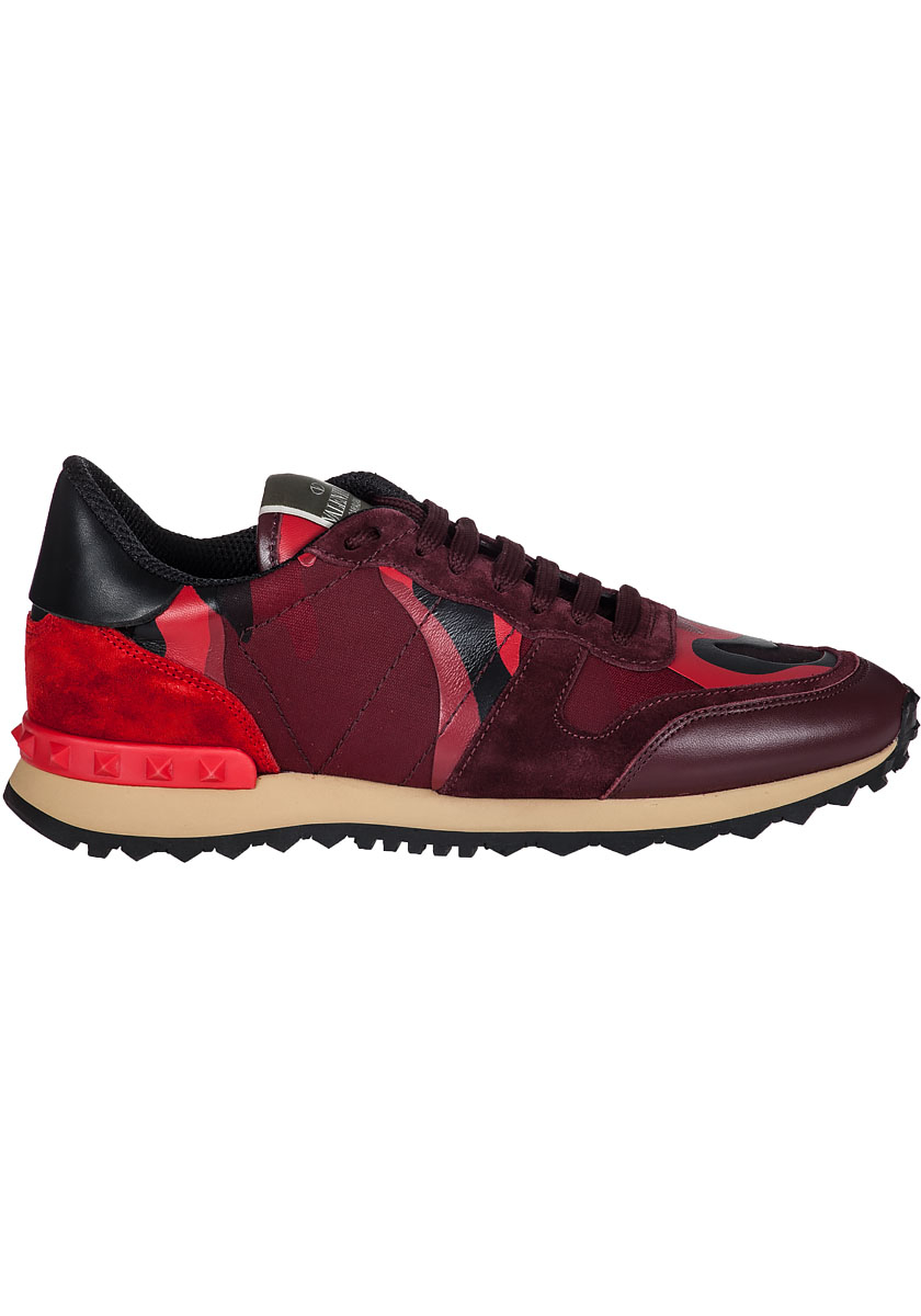 Lyst - Valentino Rock Runner Sneaker Red Camo in Red