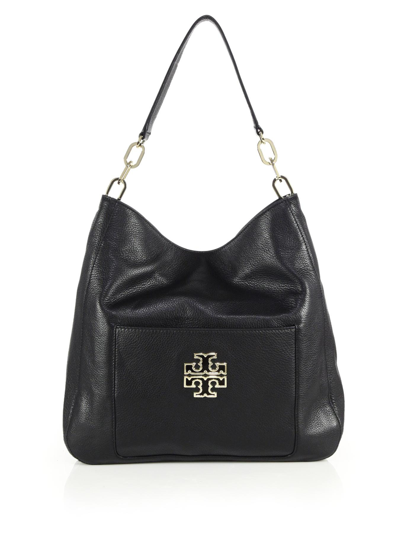 tory burch mini leather hobo