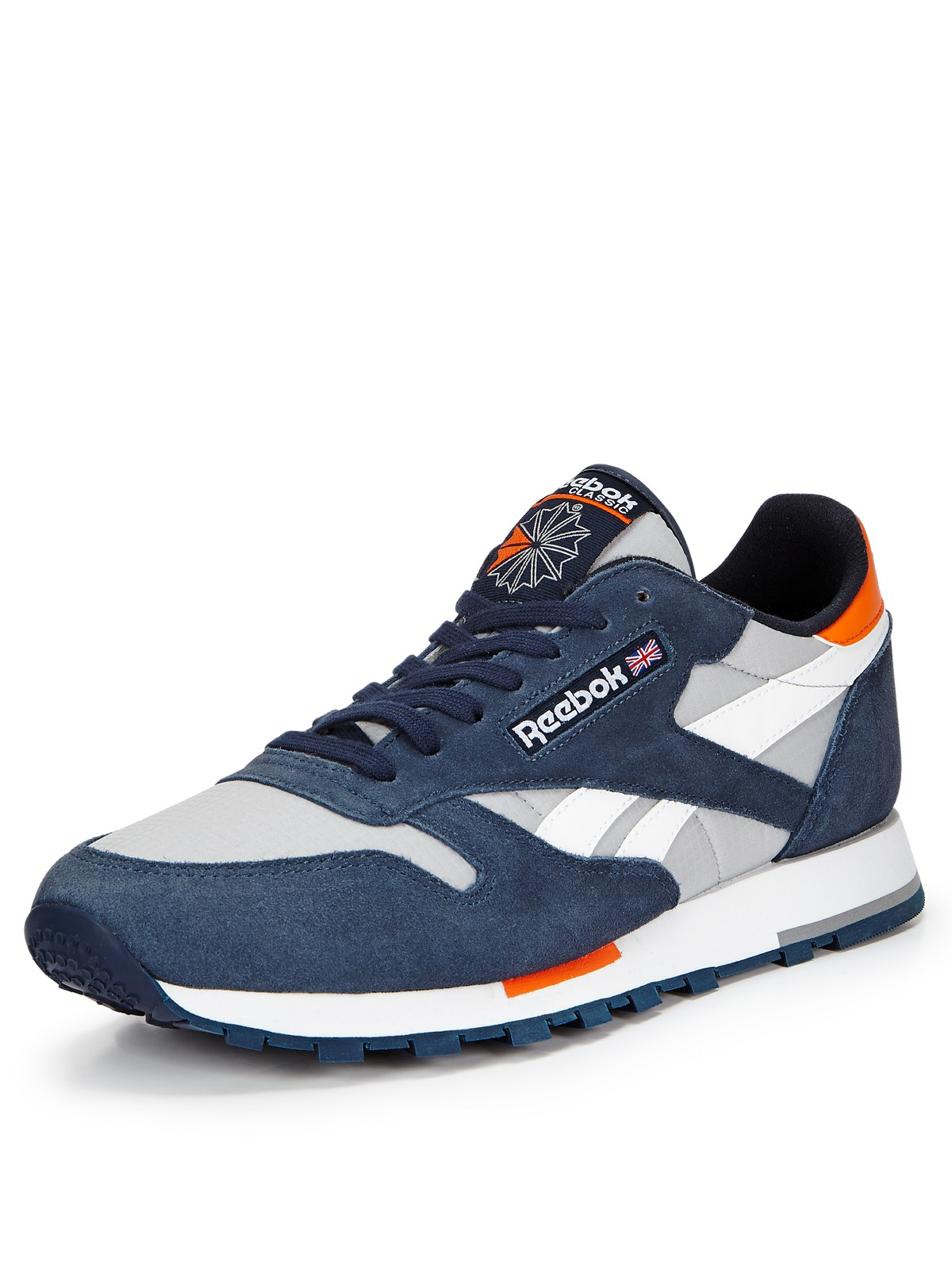 Reebok Classic Utility Mens Sport Trainers in Blue for Men (navy/grey ...