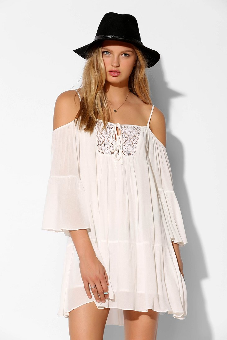 honey punch white gauze cold shoulder swing dress product 1 22706728 1 935026080 normal