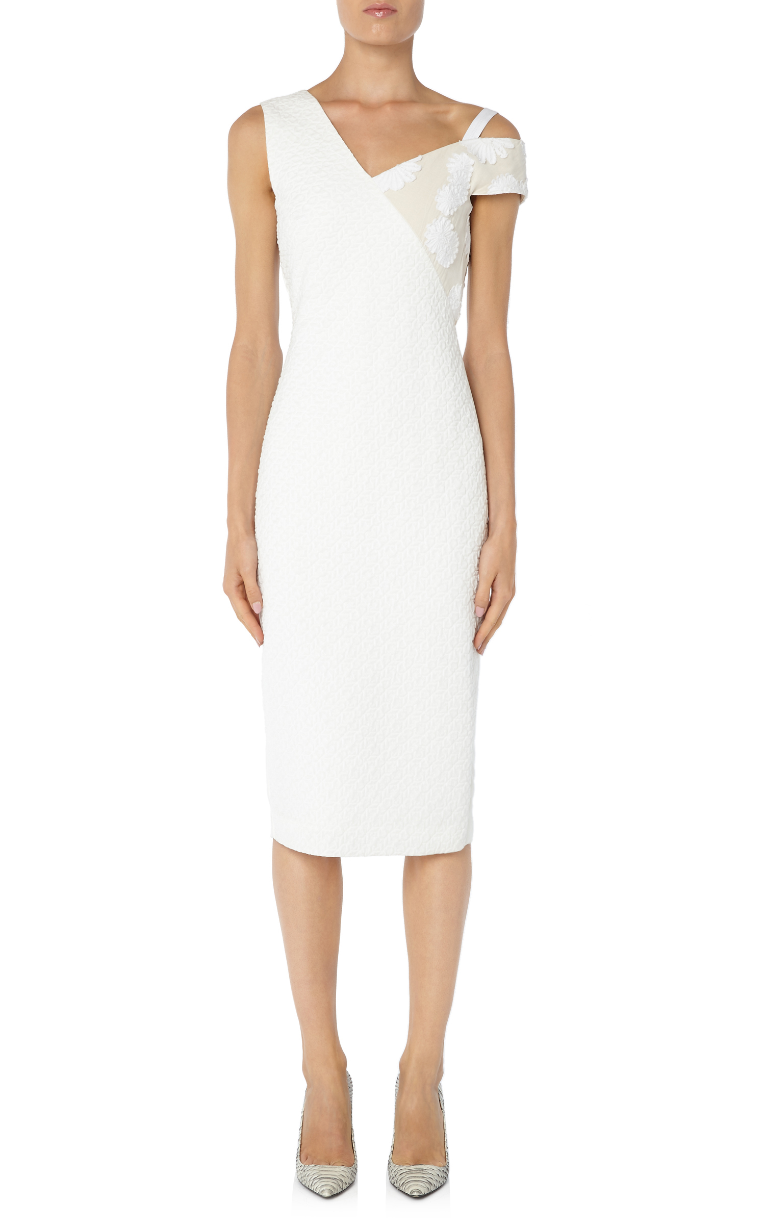 Lyst - Roland mouret Camley Dress in White