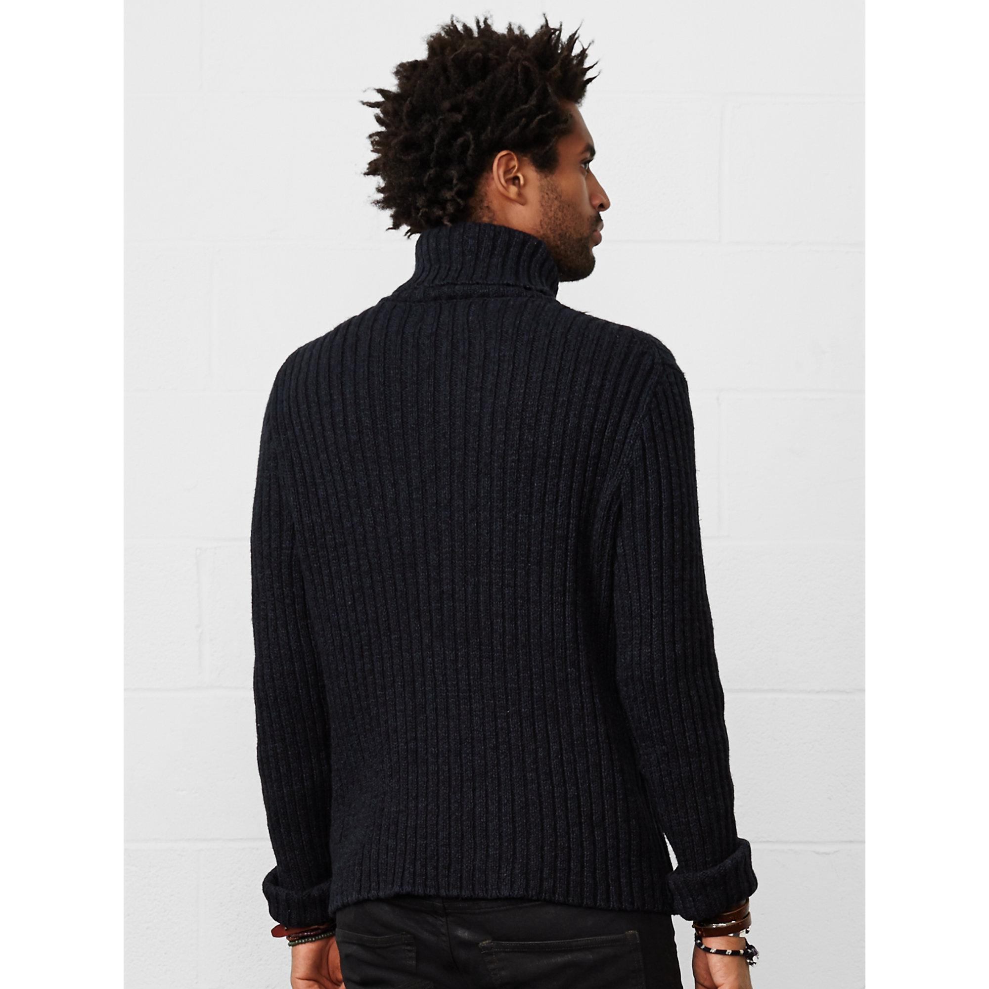 Denim & supply ralph lauren Turtleneck Sweater in Black for Men | Lyst