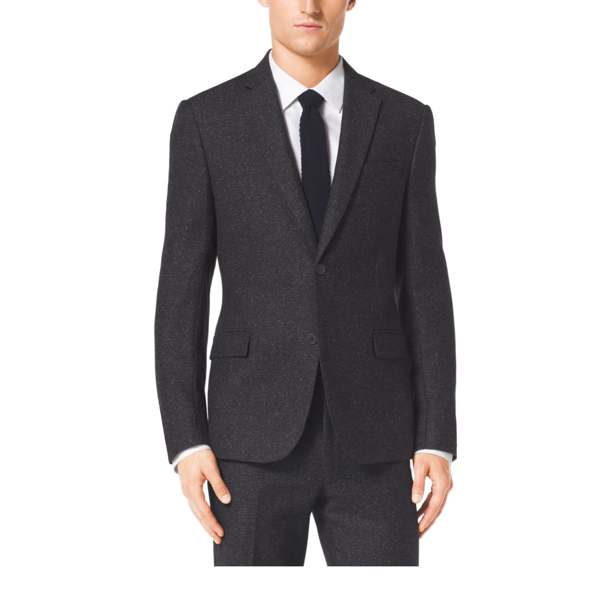 Michael Kors Grey Donegal Suit in Gray for Men (GREY)