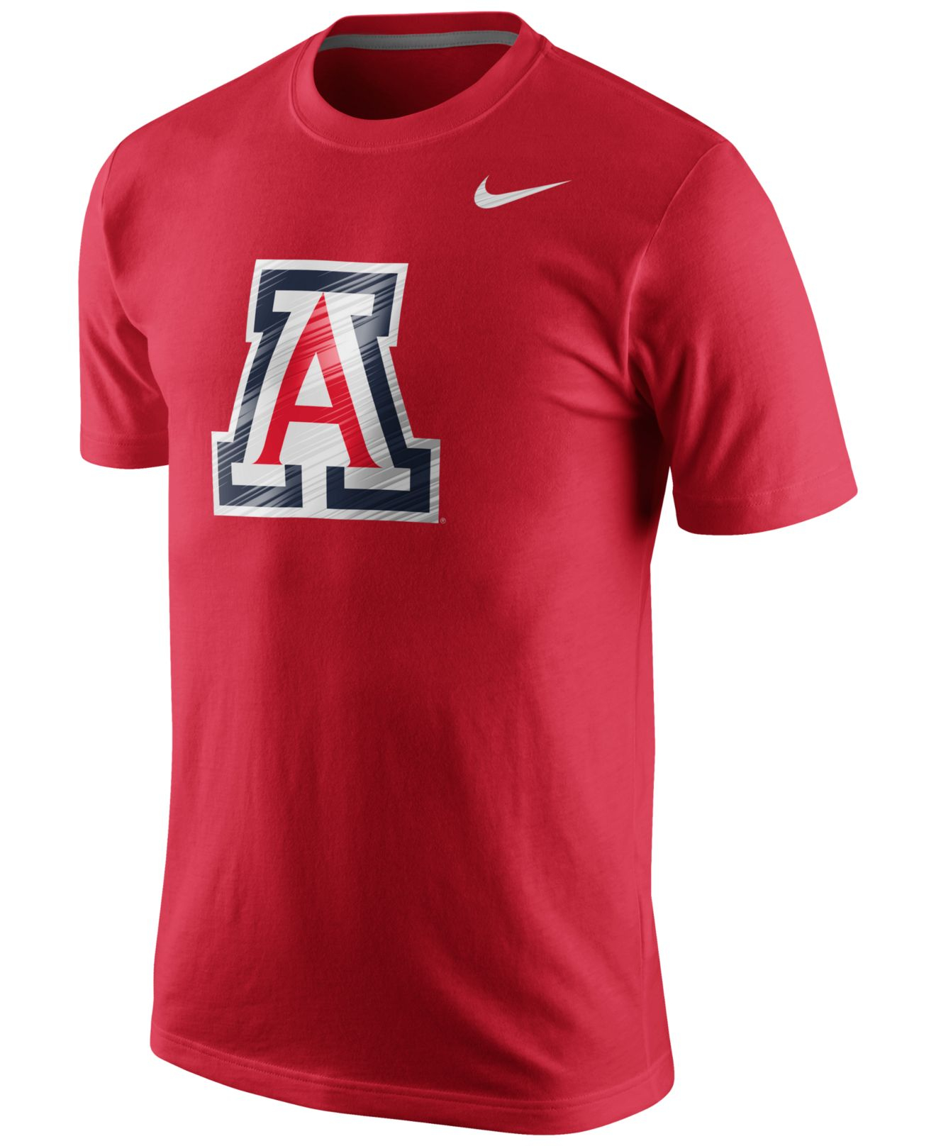 Lyst - Nike Men's Arizona Wildcats Warp Logo T-shirt in Red for Men