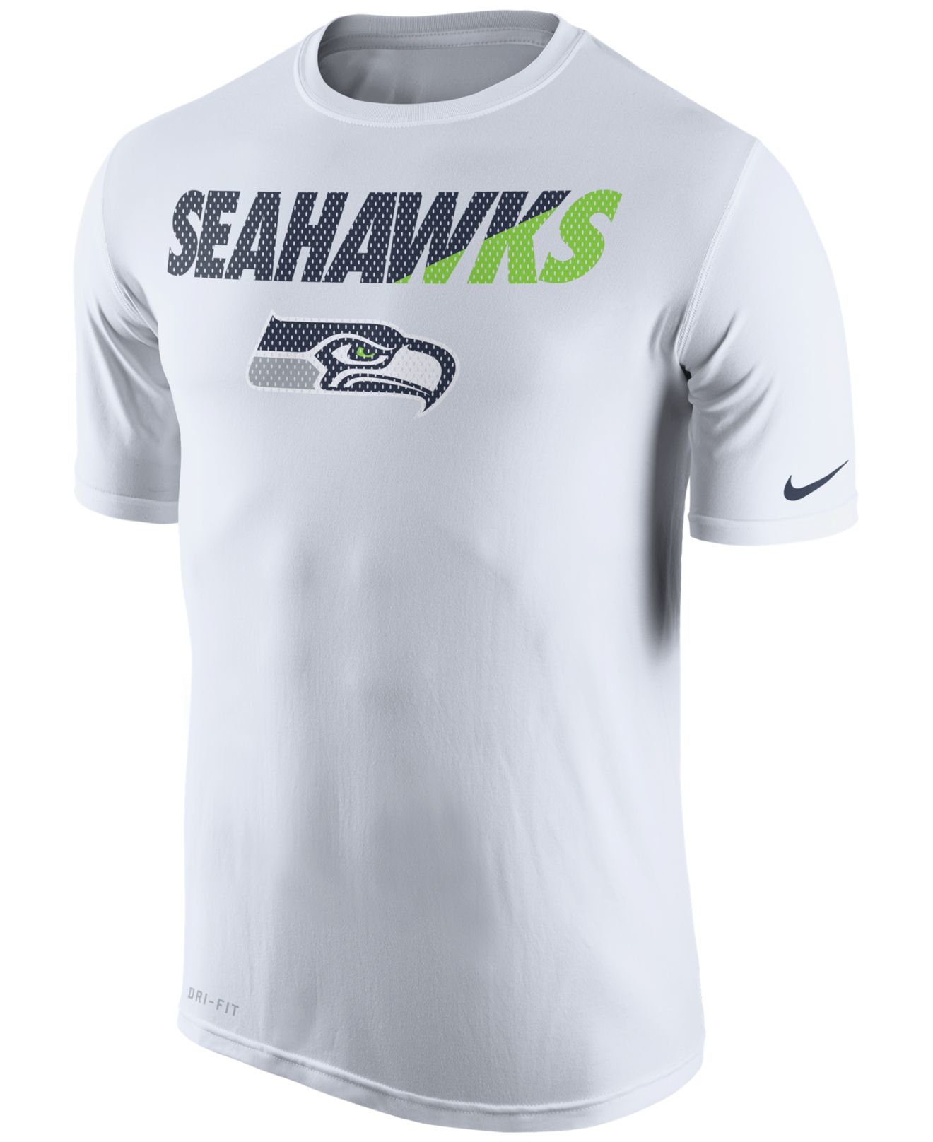 Nike Men's Seattle Seahawks Legend Staff Practice T-shirt in White for ...