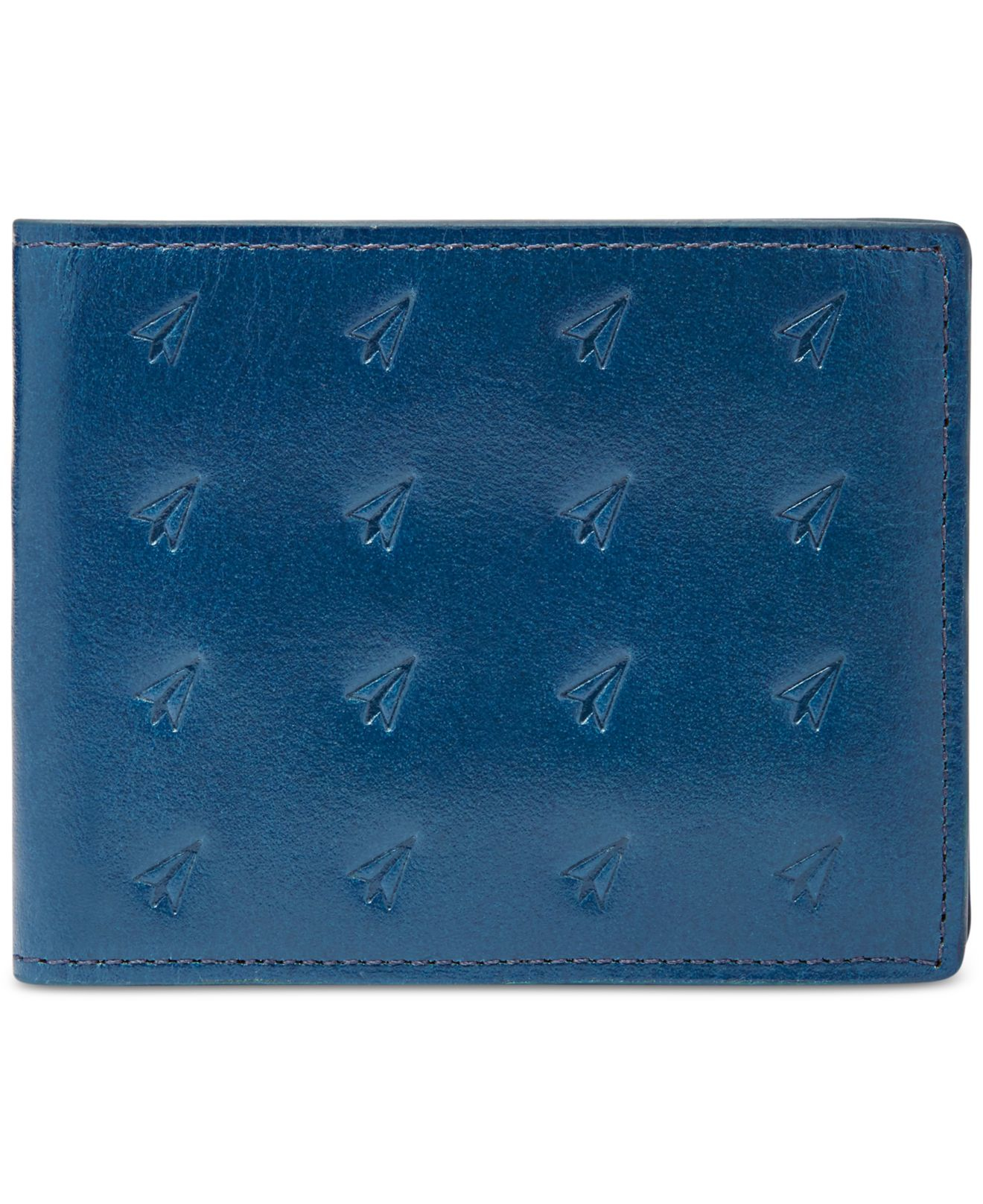 blue wallet mens