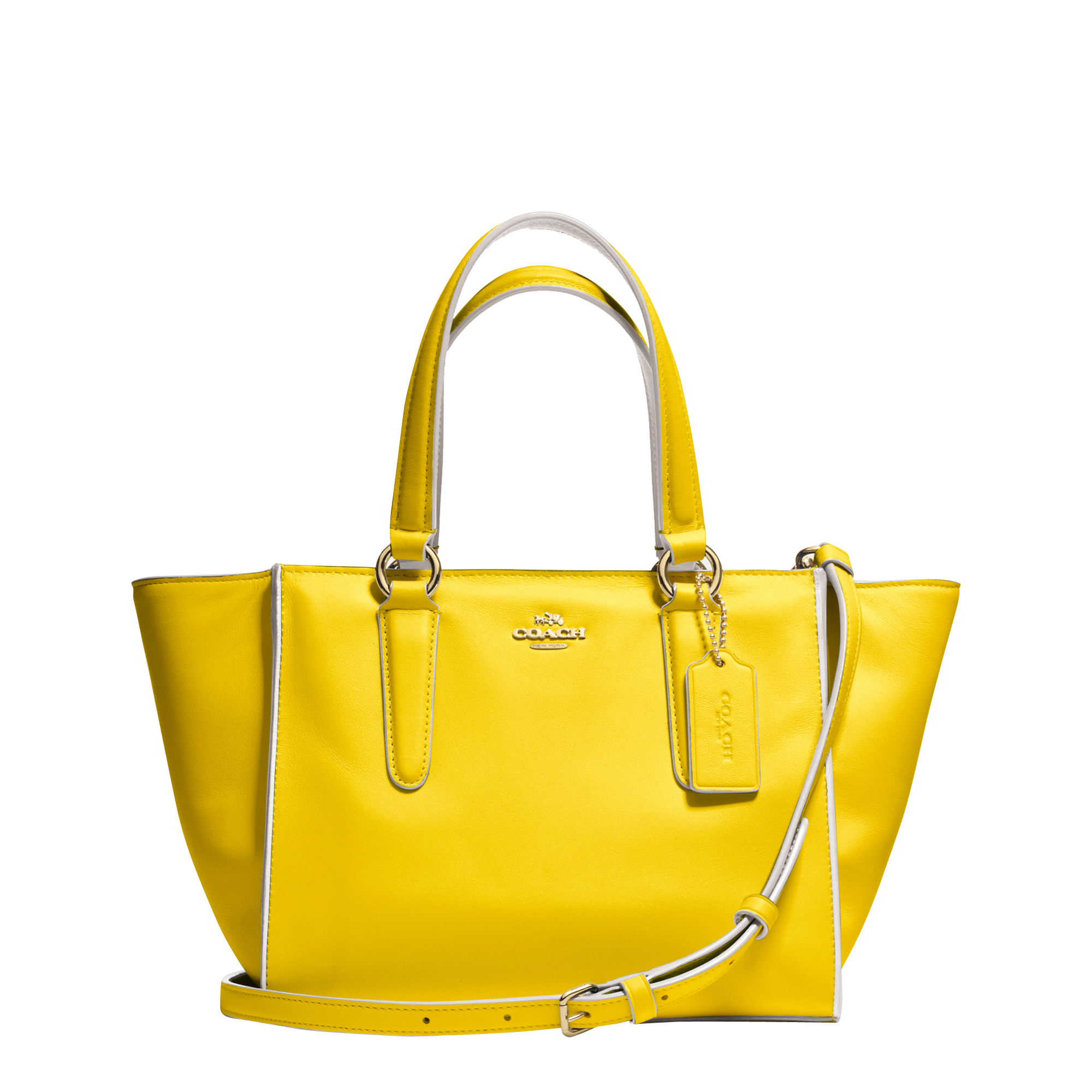 Coach Wallet Yellow Design Coach Mini Crosby Carryall Colorblock Bag In Yellow Lyst