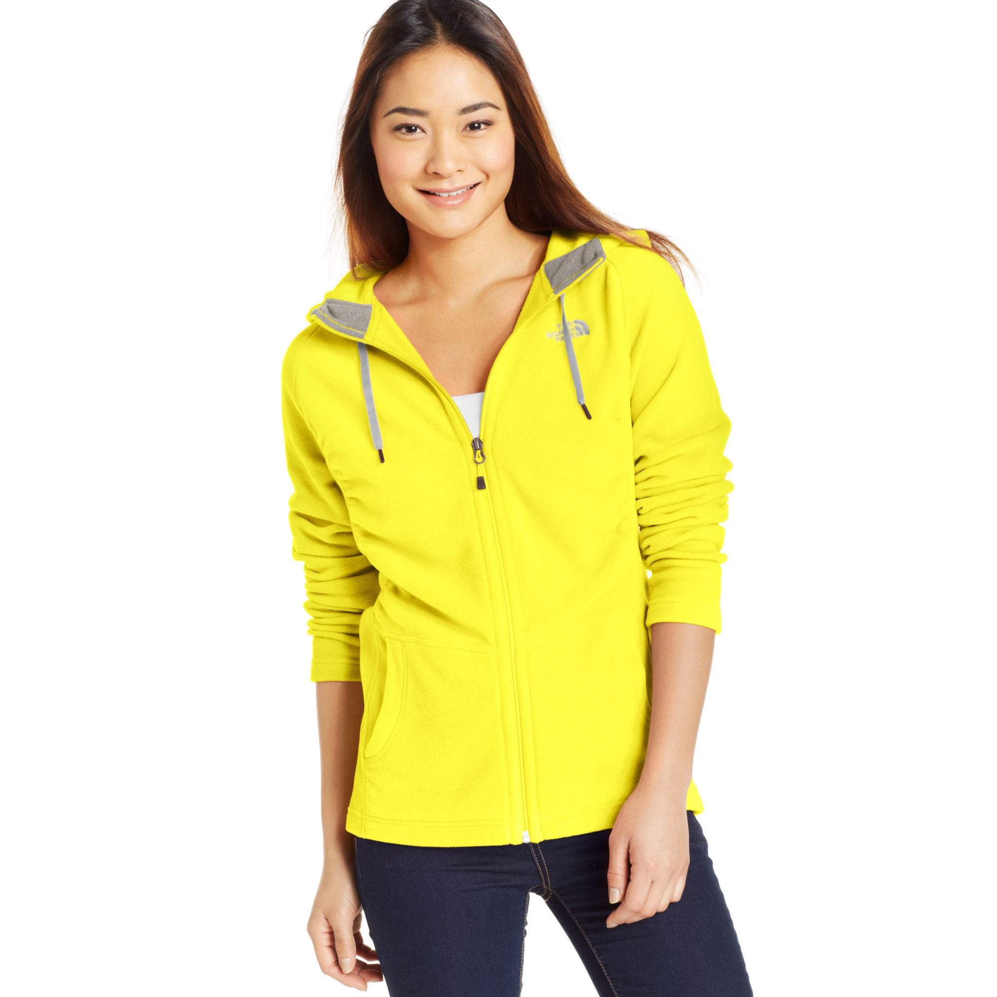 north face yellow sweatshirt