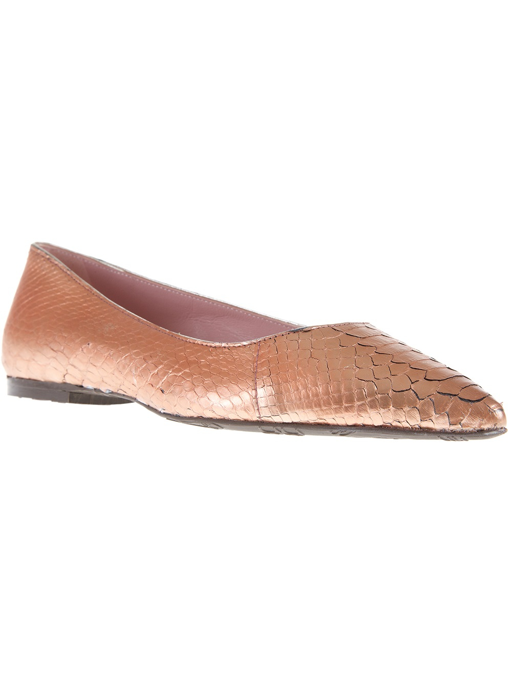 Lyst - Pretty ballerinas Pointed Ballerina in Pink