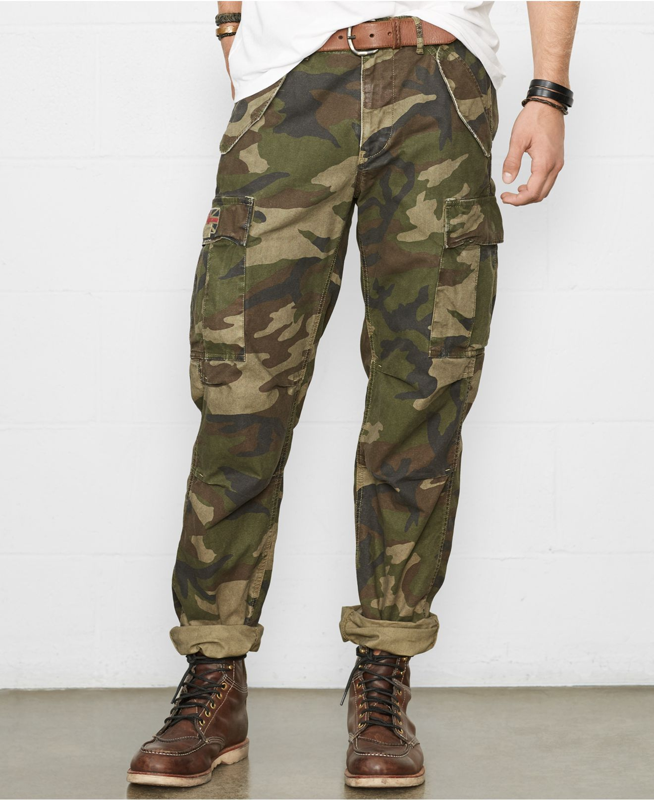 ralph lauren camouflage pants