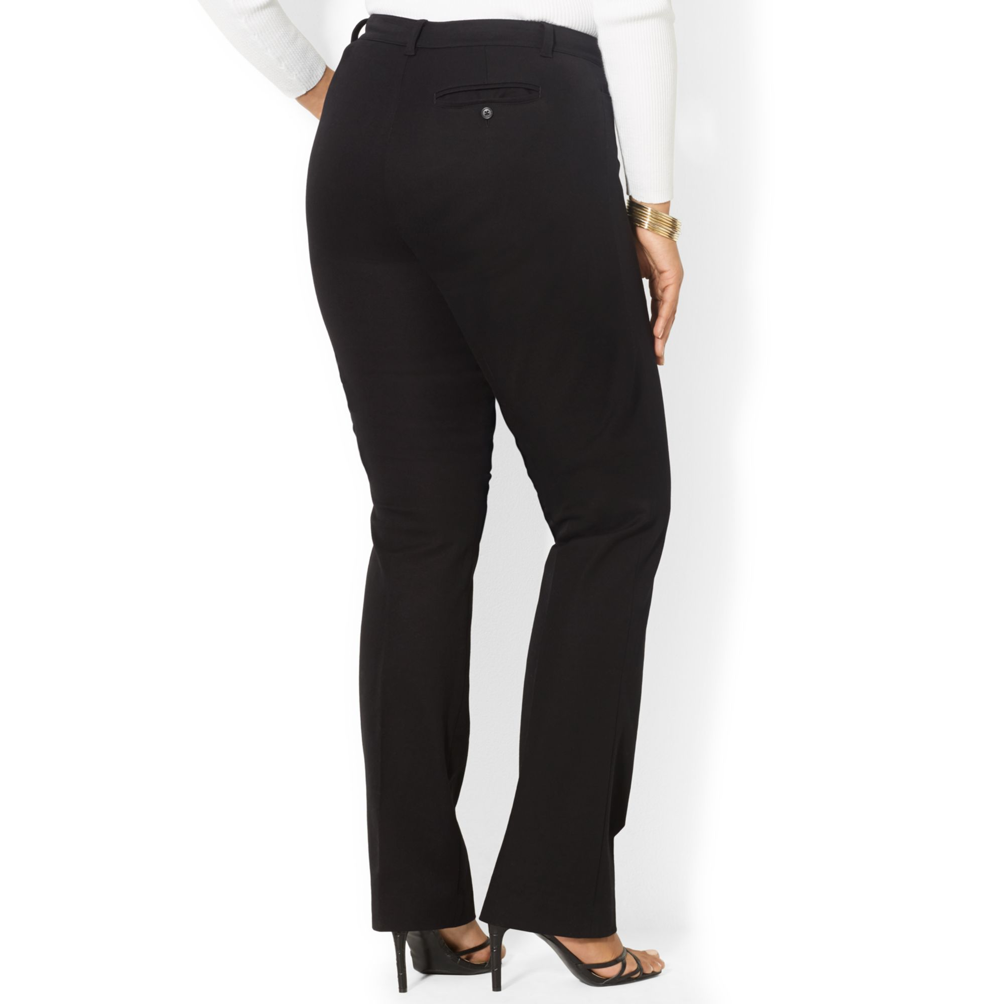 plus size twill joggers