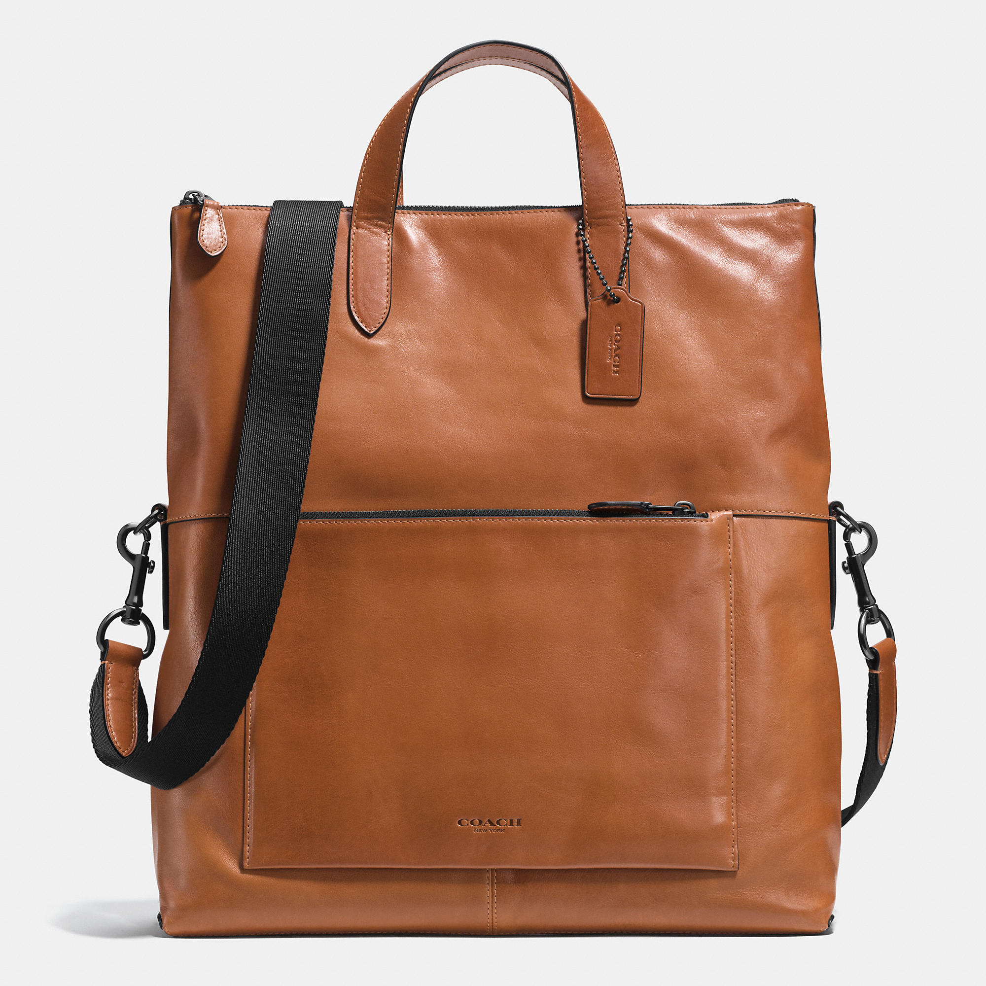 coach foldover tote bag