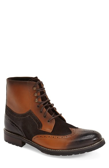 steve madden mens boots brown