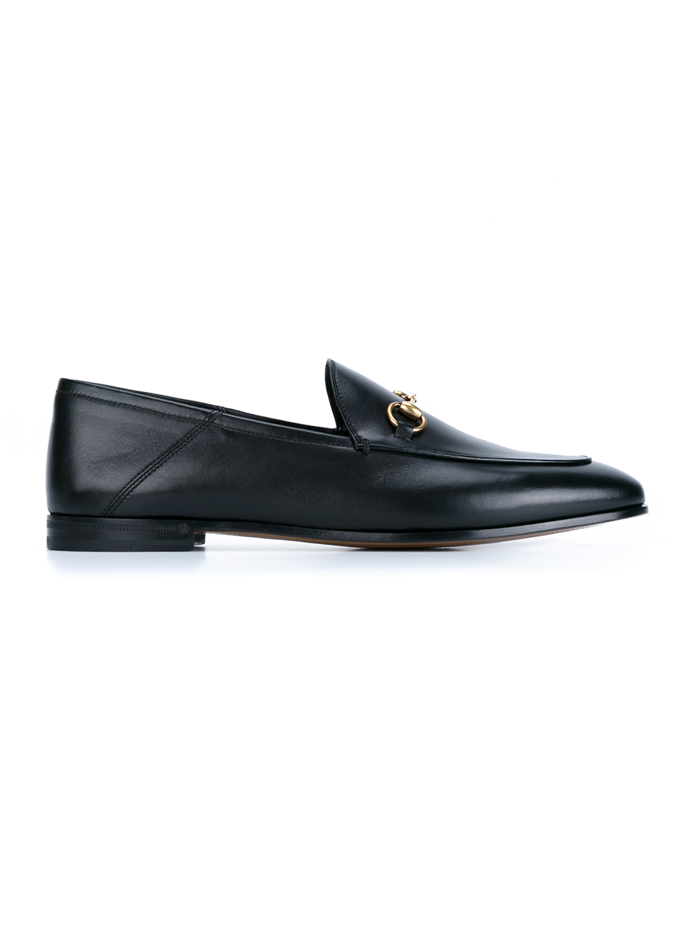 Gucci 'jordaan' Horsebit Leather Loafers in Black for Men - Save 38% | Lyst