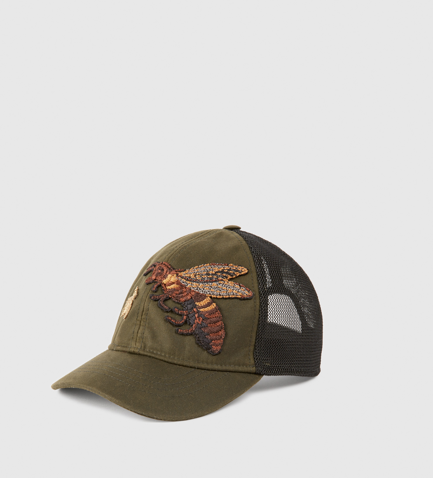  Gucci  Canvas Hat  With Bee Embroidery for Men Lyst