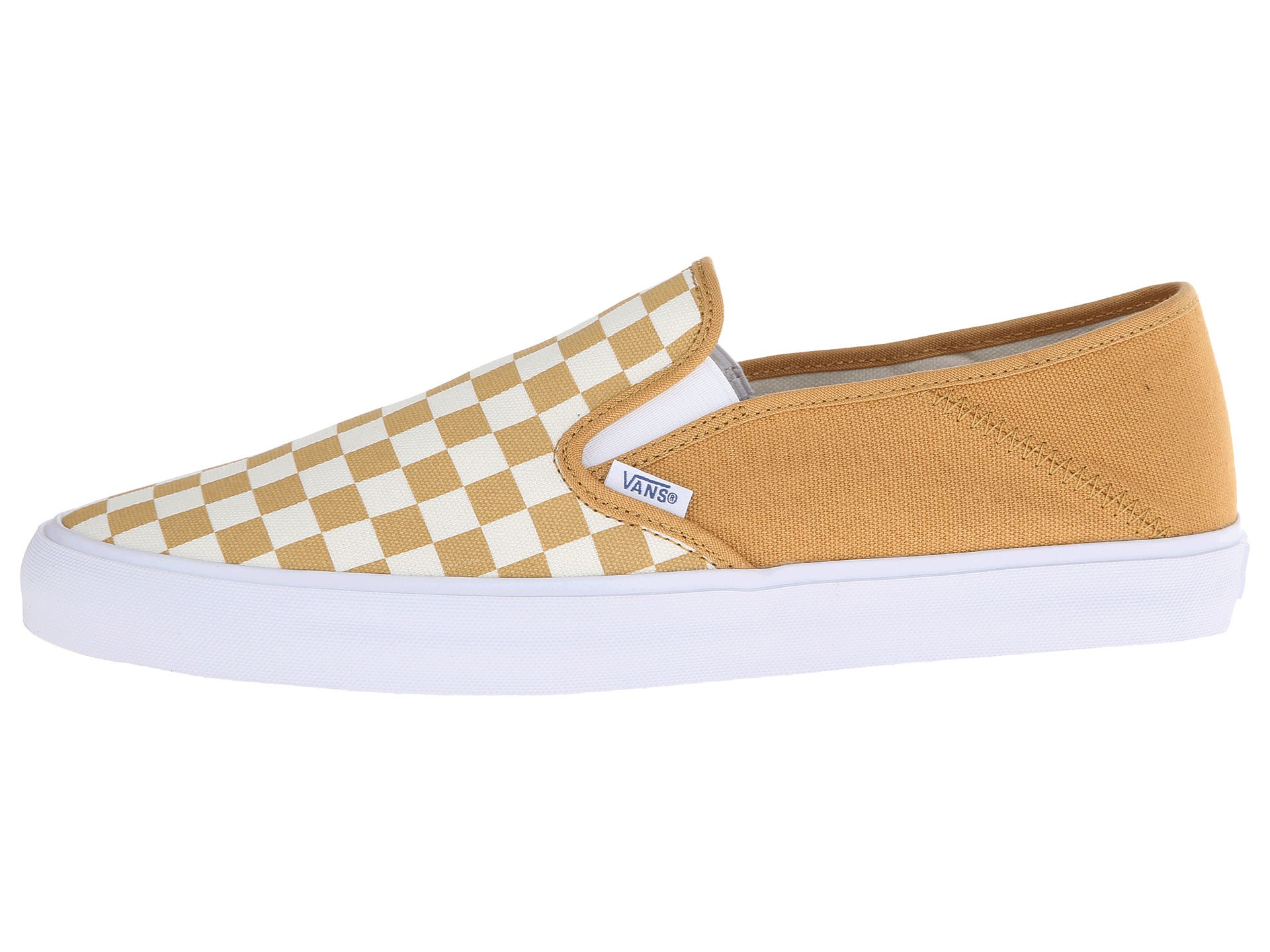 vans slip on checkerboard yellow vans slip on checkerboard yellow