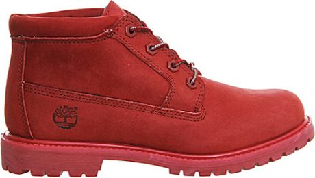 Timberland | Red Chukka Waterproof Suede Boots | Lyst