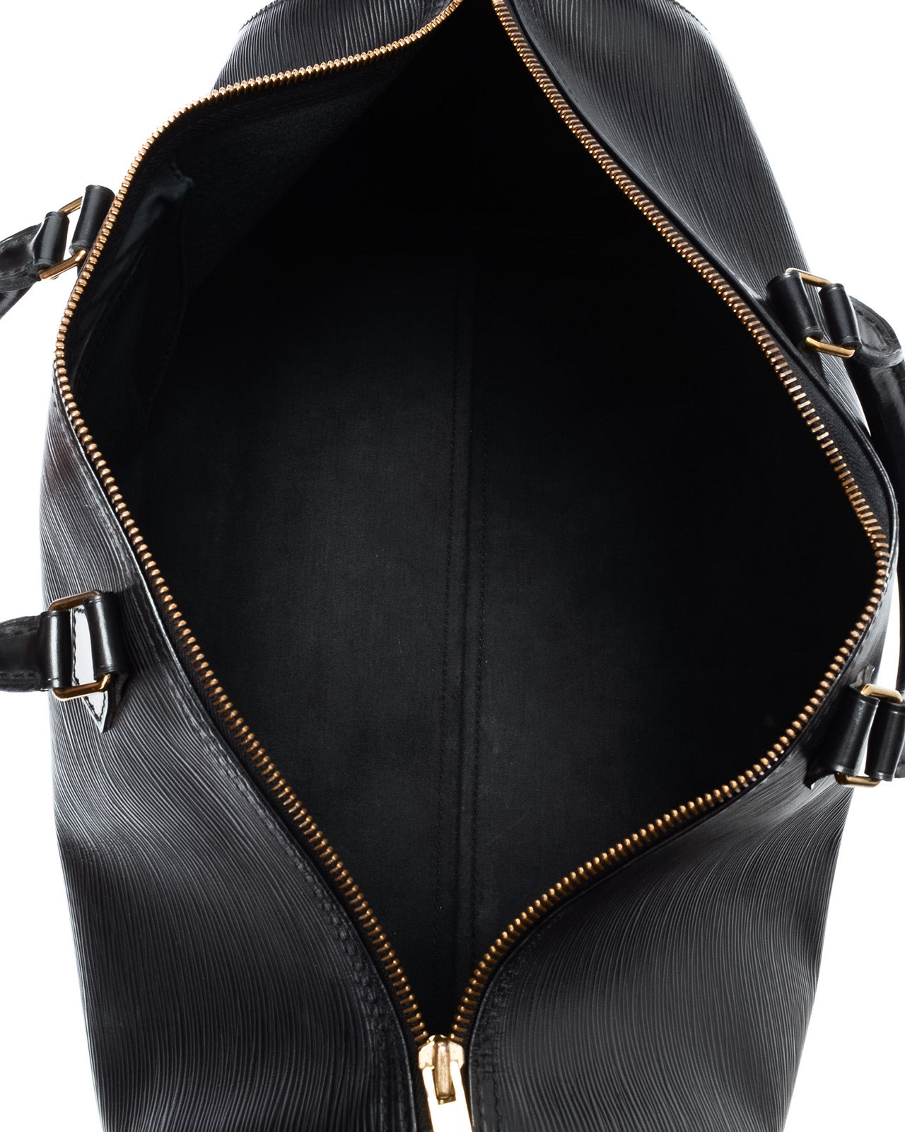 Lyst - Louis Vuitton Epi Speedy 40 Travel Bag in Black