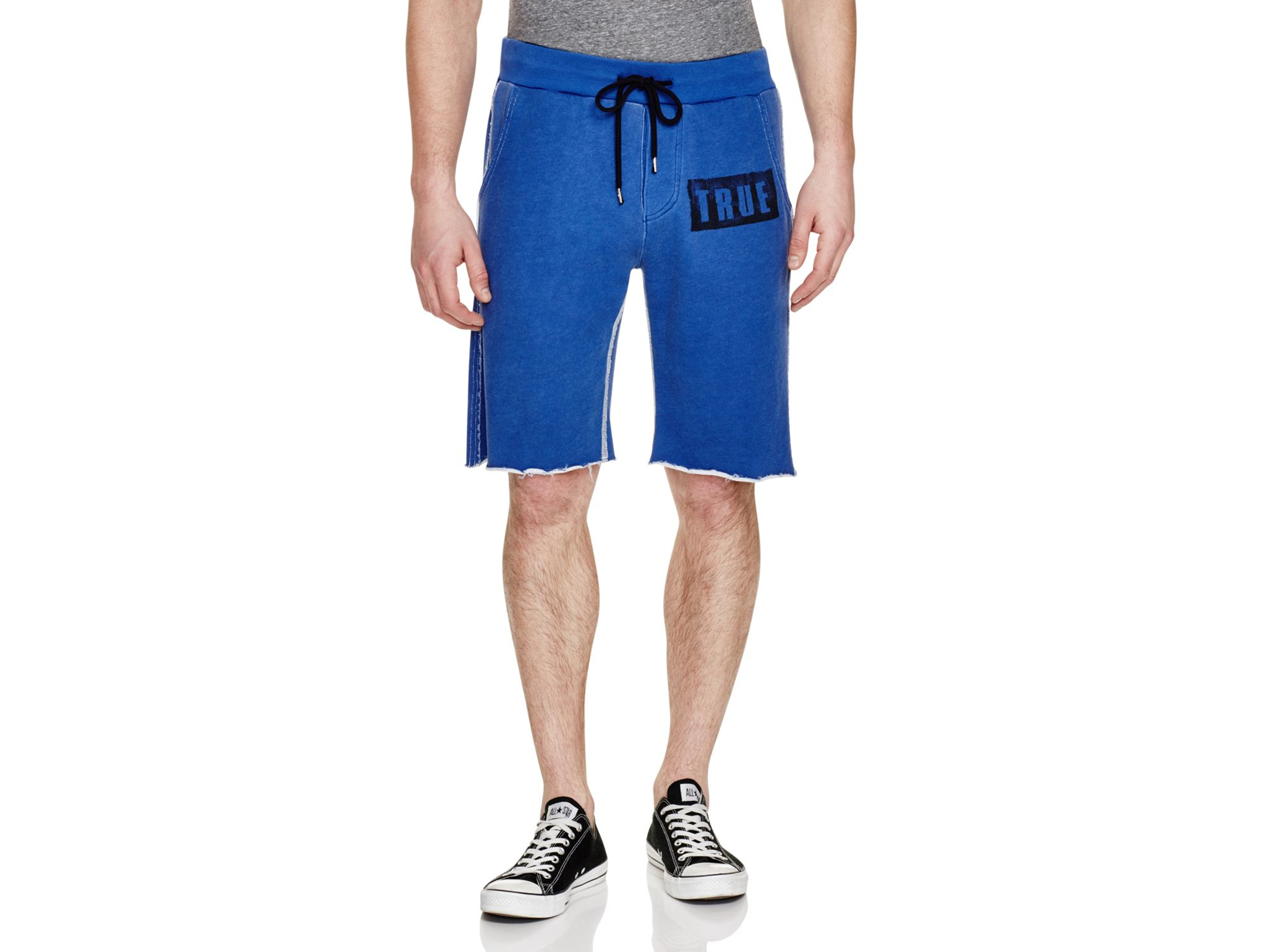 true religion sweat shorts