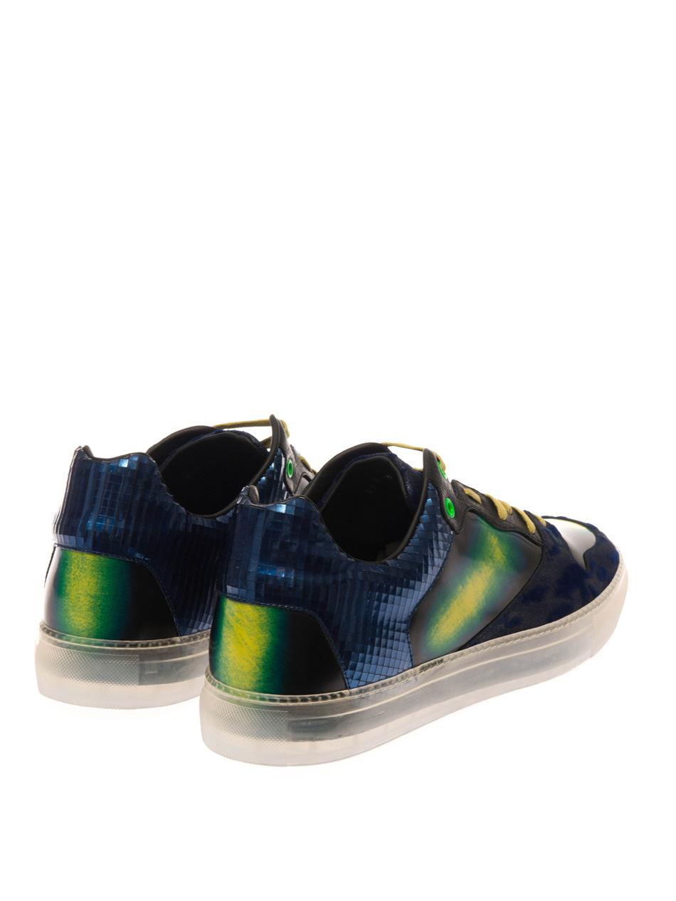 balenciaga shoes mens blue