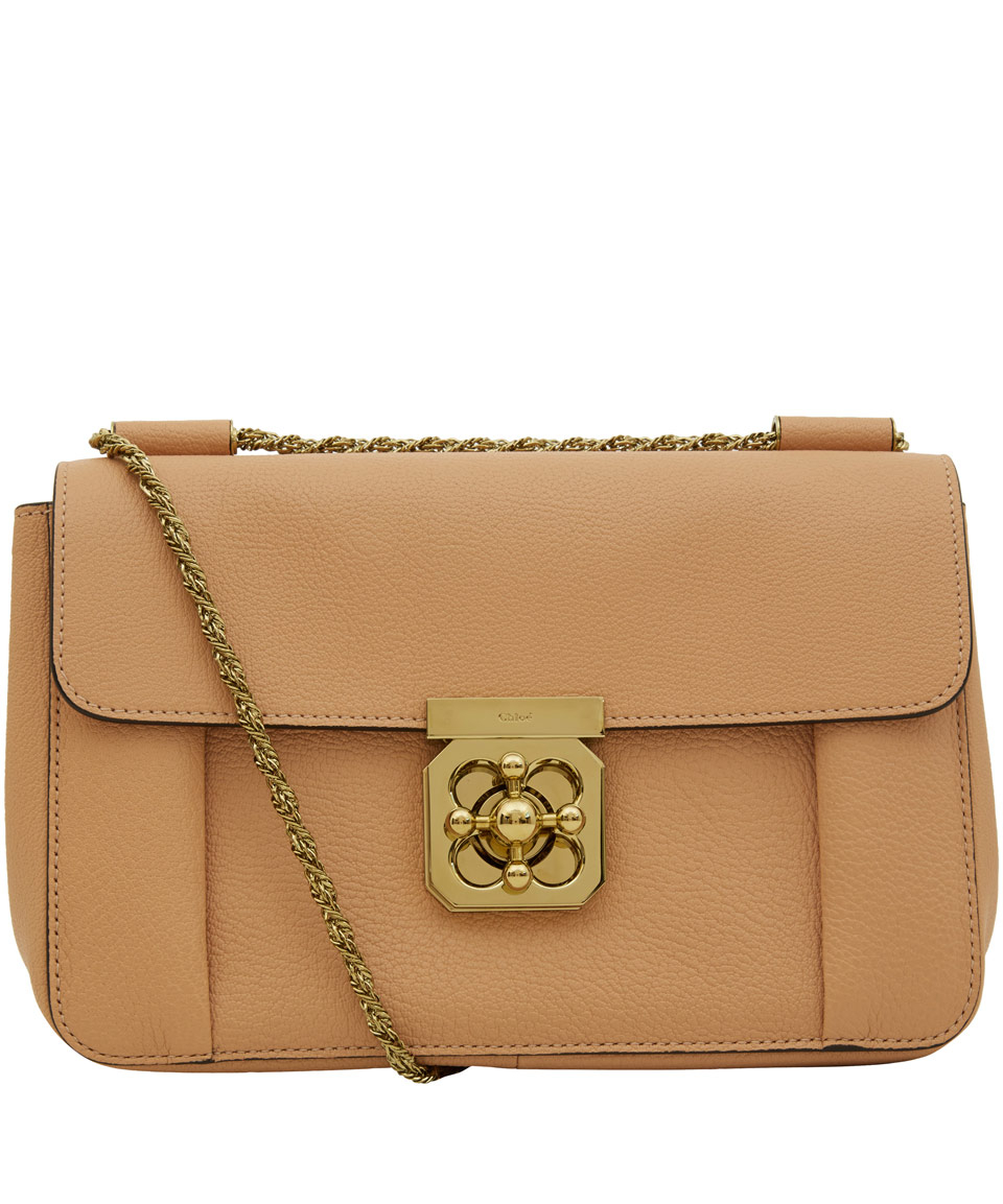 Chlo Medium Taupe Elsie Shoulder Bag in Brown (taupe) | Lyst  