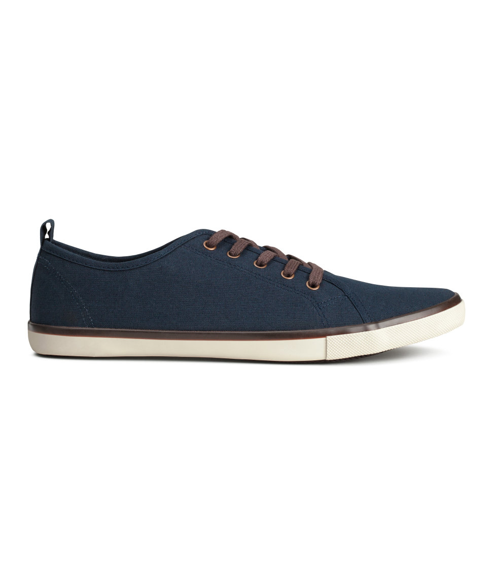 h m sneakers h m sneakers in blue for lyst h m sneakers h m sneakers in blue for lyst