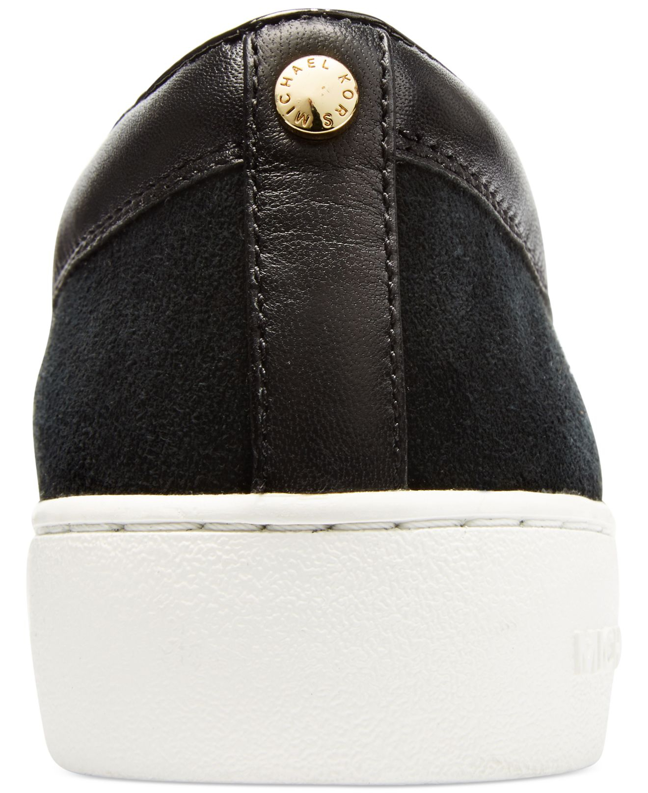 michael kors black slip ons