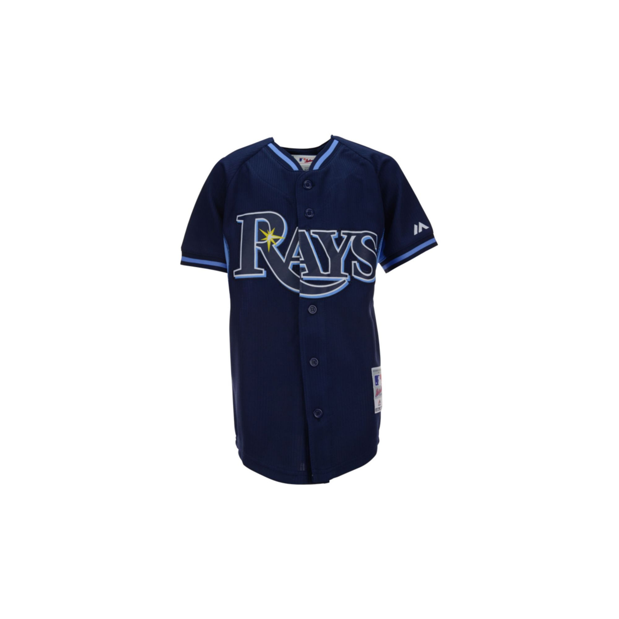 Majestic Boys' Tampa Bay Rays Cool Base Bp Jersey in Blue for Men (Navy ...