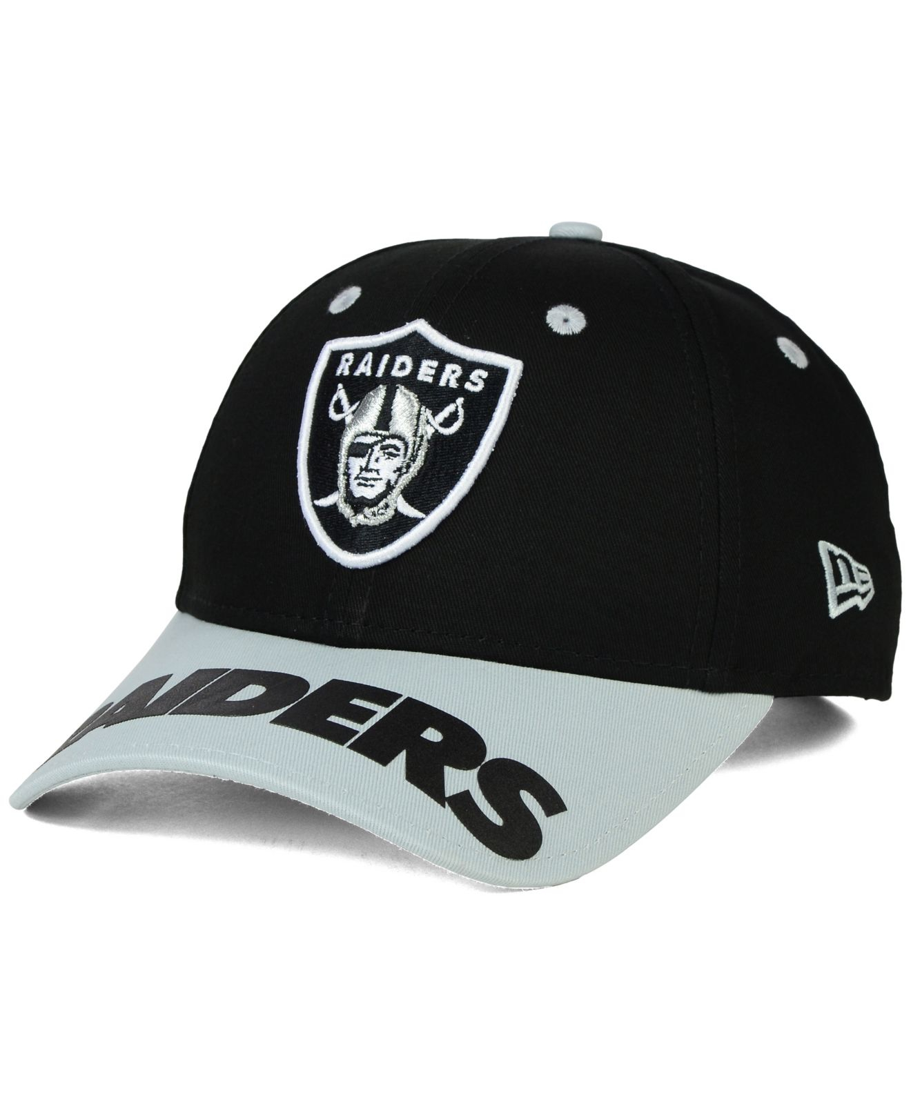 Lyst - Ktz Oakland Raiders Word Pin 2 Tone 9forty Cap in Black for Men