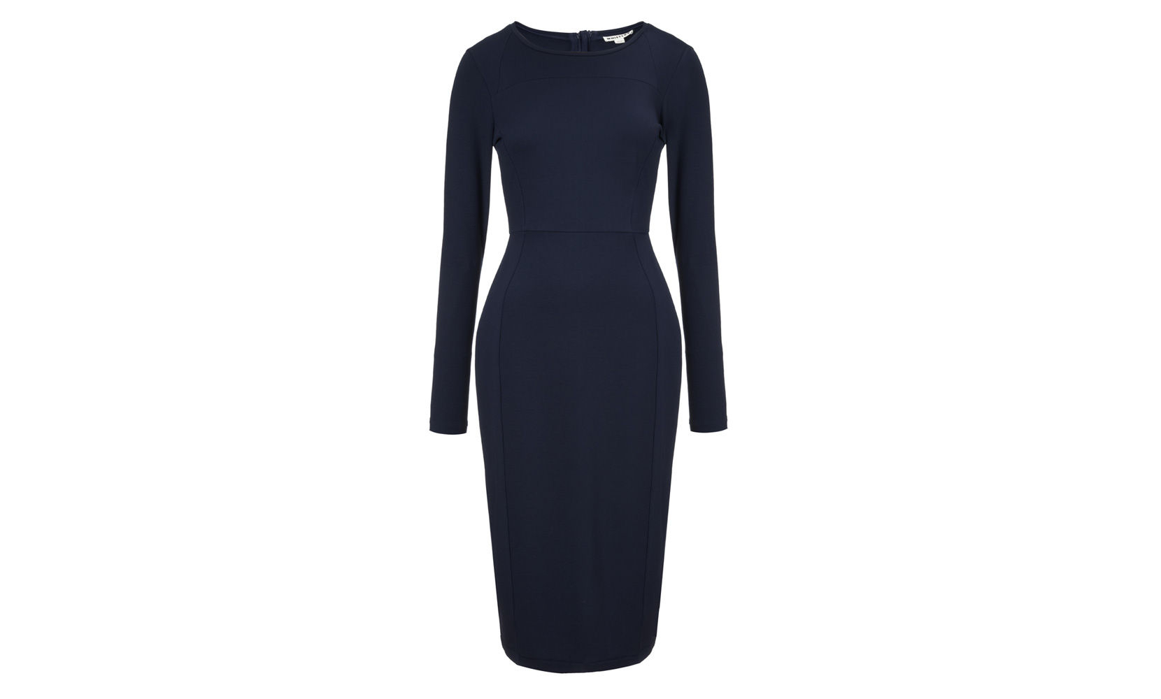 Whistles Lucy Midi Dress in Blue | Lyst