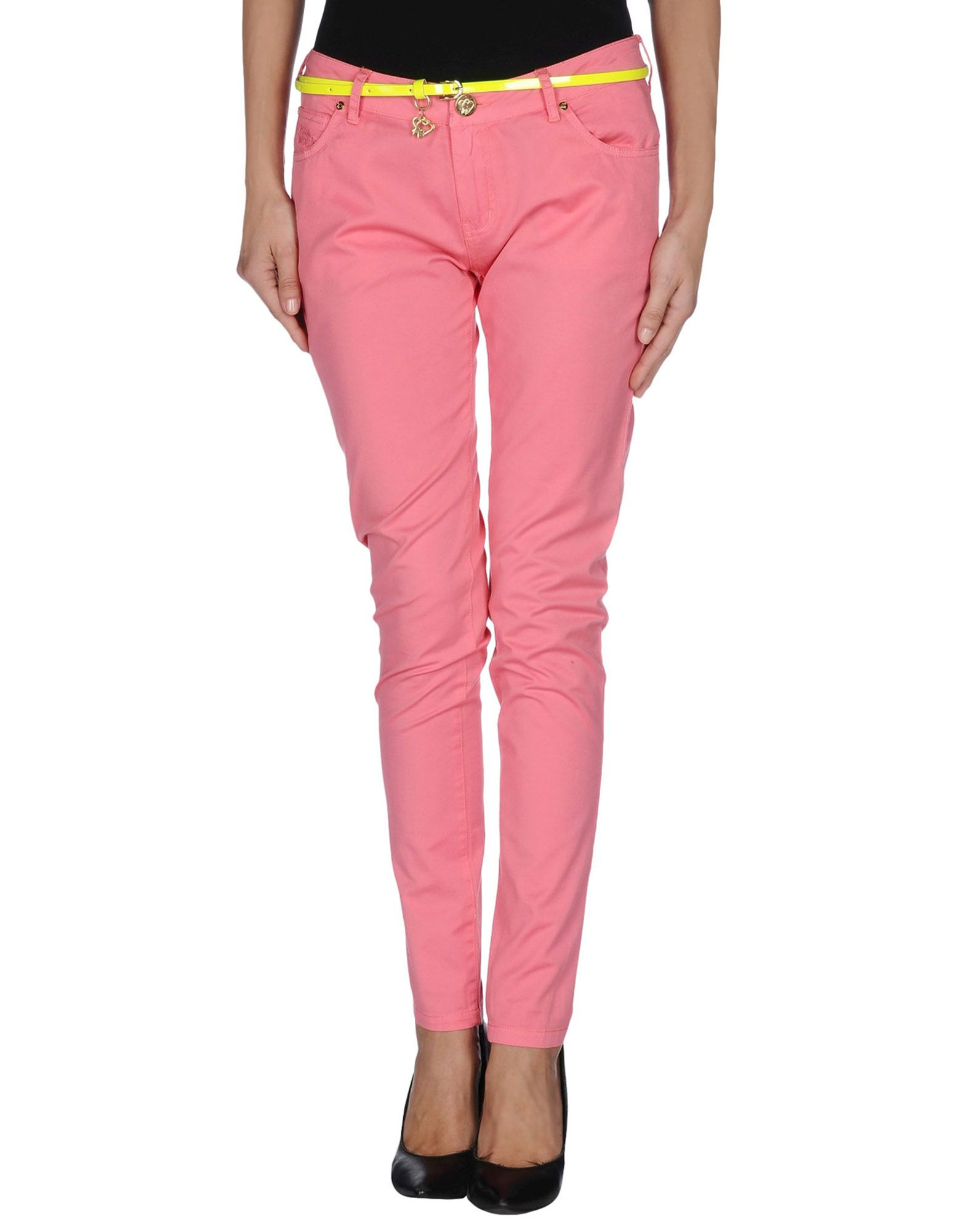 pink casual pants