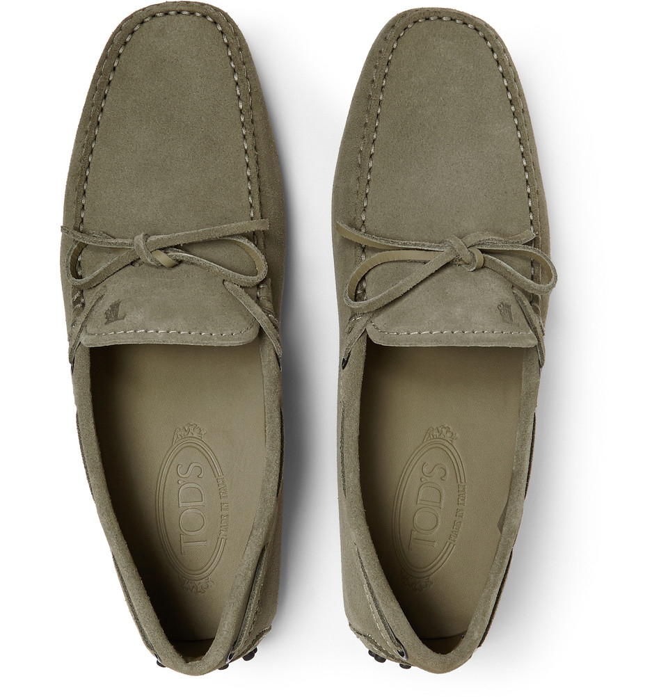 tods gommino green