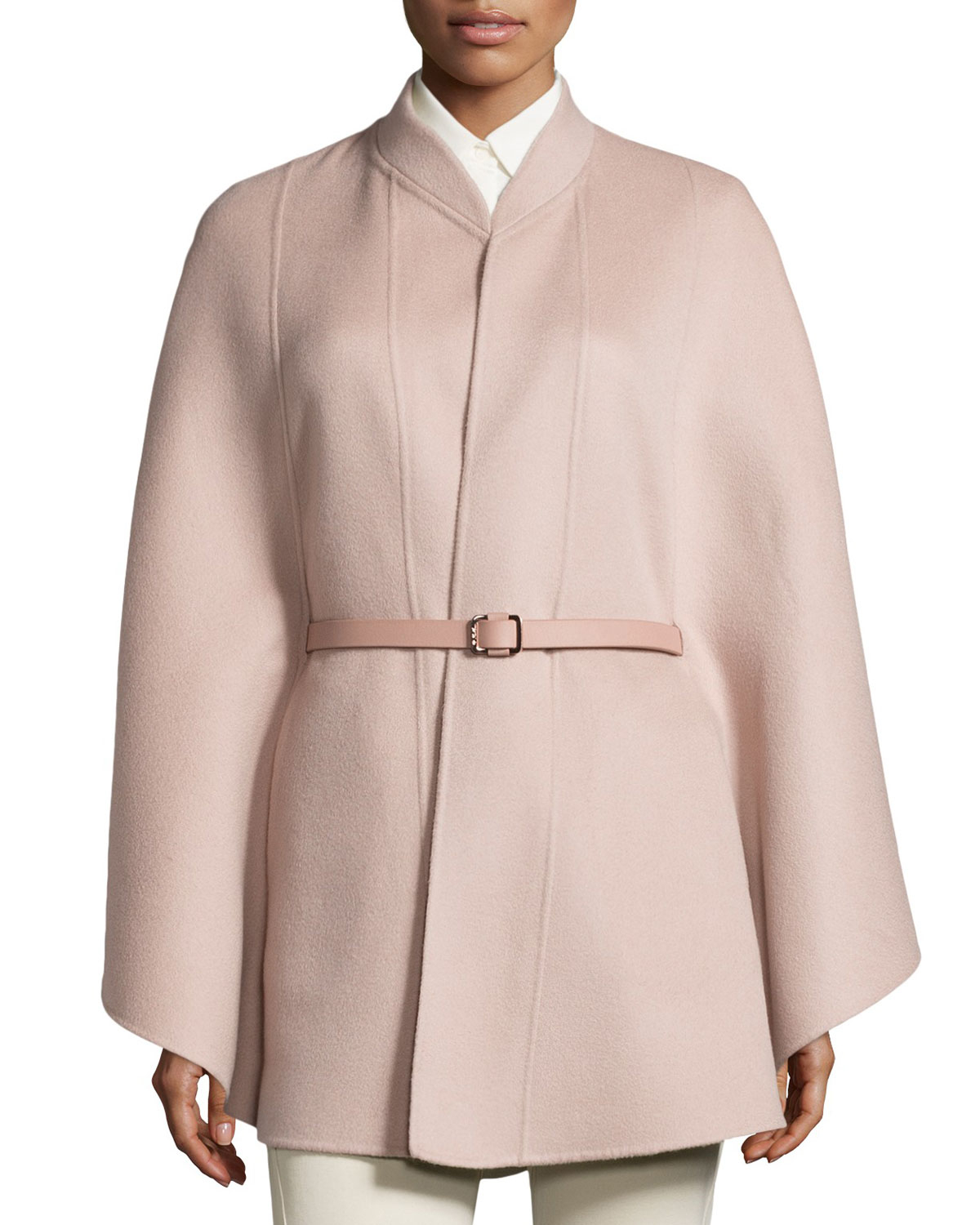 Lyst - Loro Piana Melton Baby Cashmere Cape in Pink