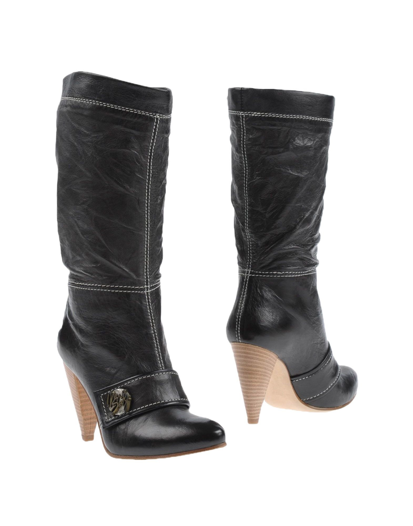 Inspired Boots By Miss Sixty miss sixty boots in black lyst Inspired Boots By Miss Sixty miss sixty boots in black lyst
