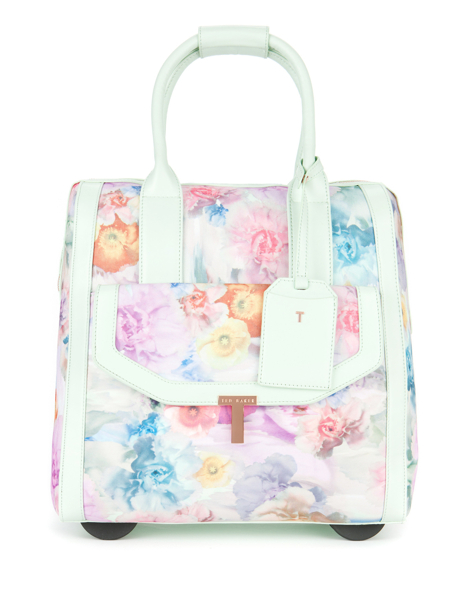 Lyst Ted Baker Canvas Luggage Bag in White