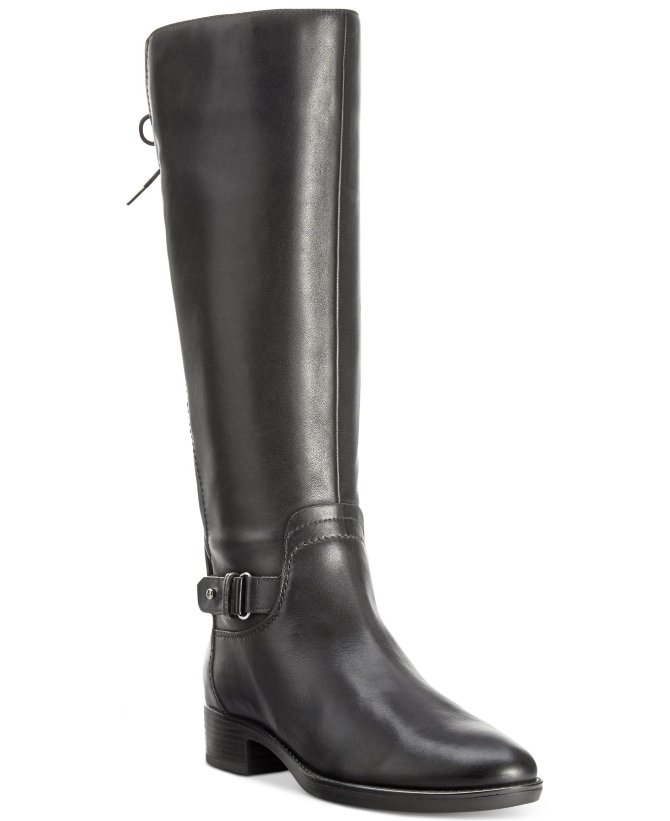 Lyst - Geox D Felicity Tall Boots in Black