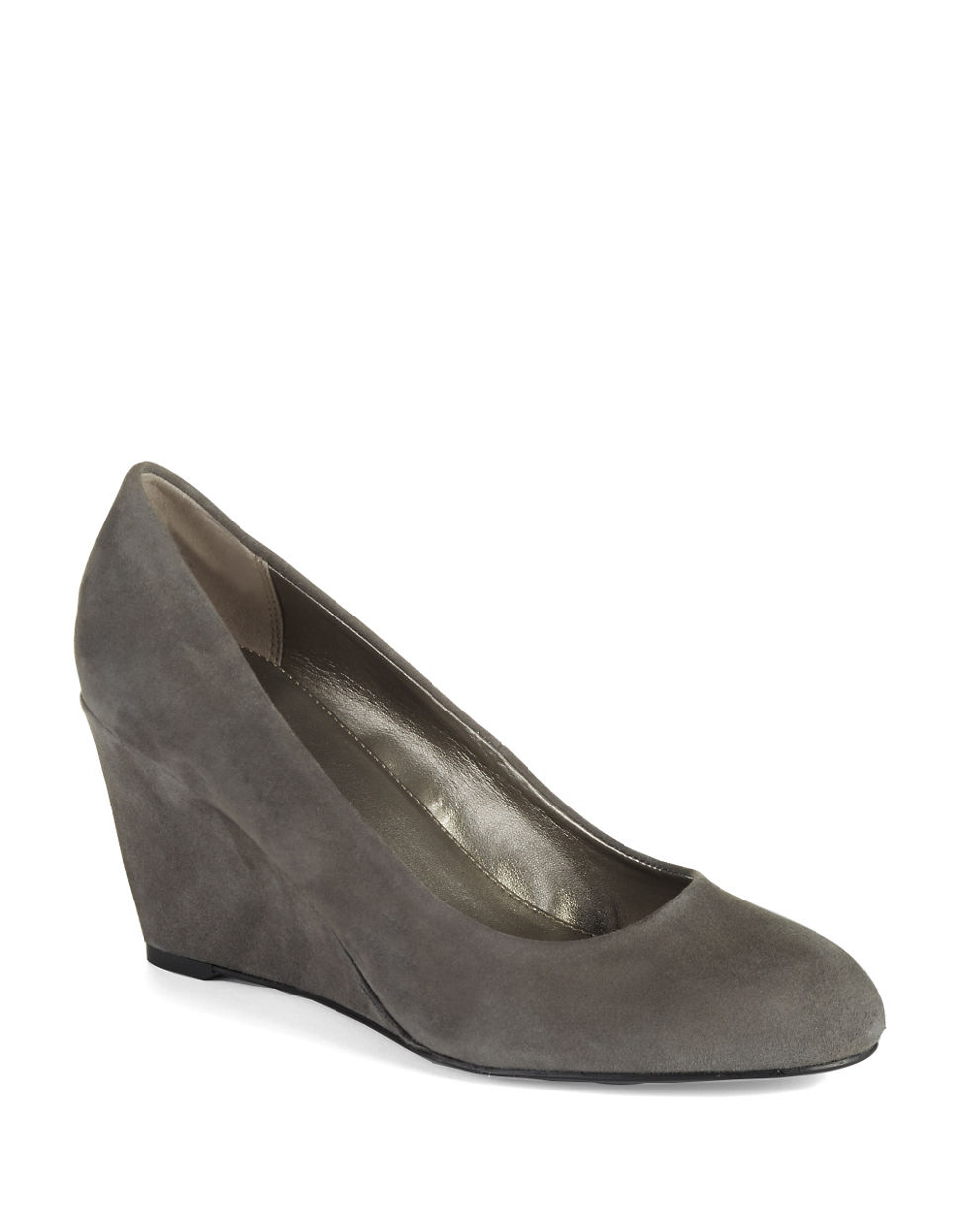 Lyst - Bandolino Transpose Wedge Pumps in Gray