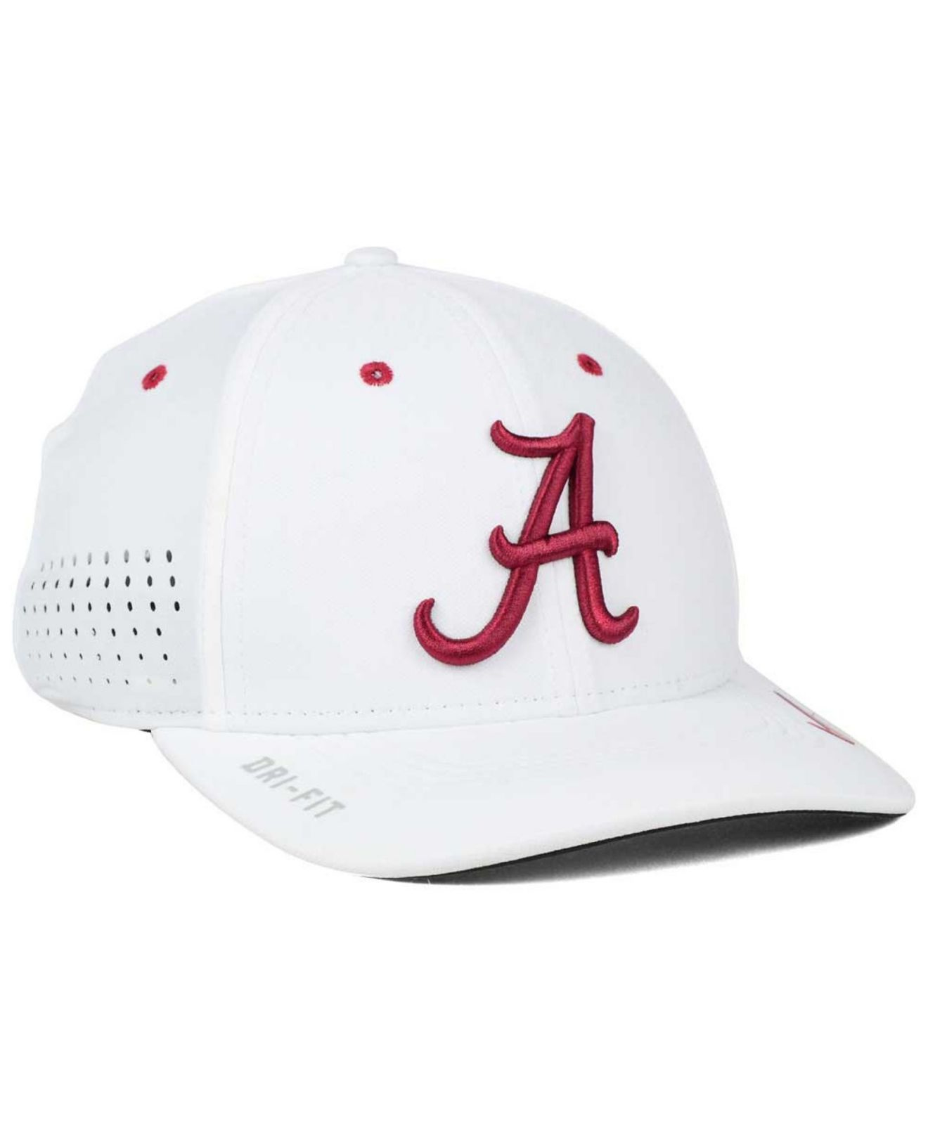 Nike Alabama Crimson Tide Sideline Cap In White For Men - Lyst