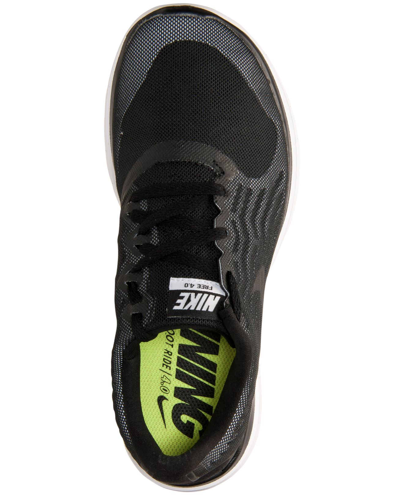 Nike Women's Free 4.0 V5 Running Sneakers From Finish Line in Black | Lyst