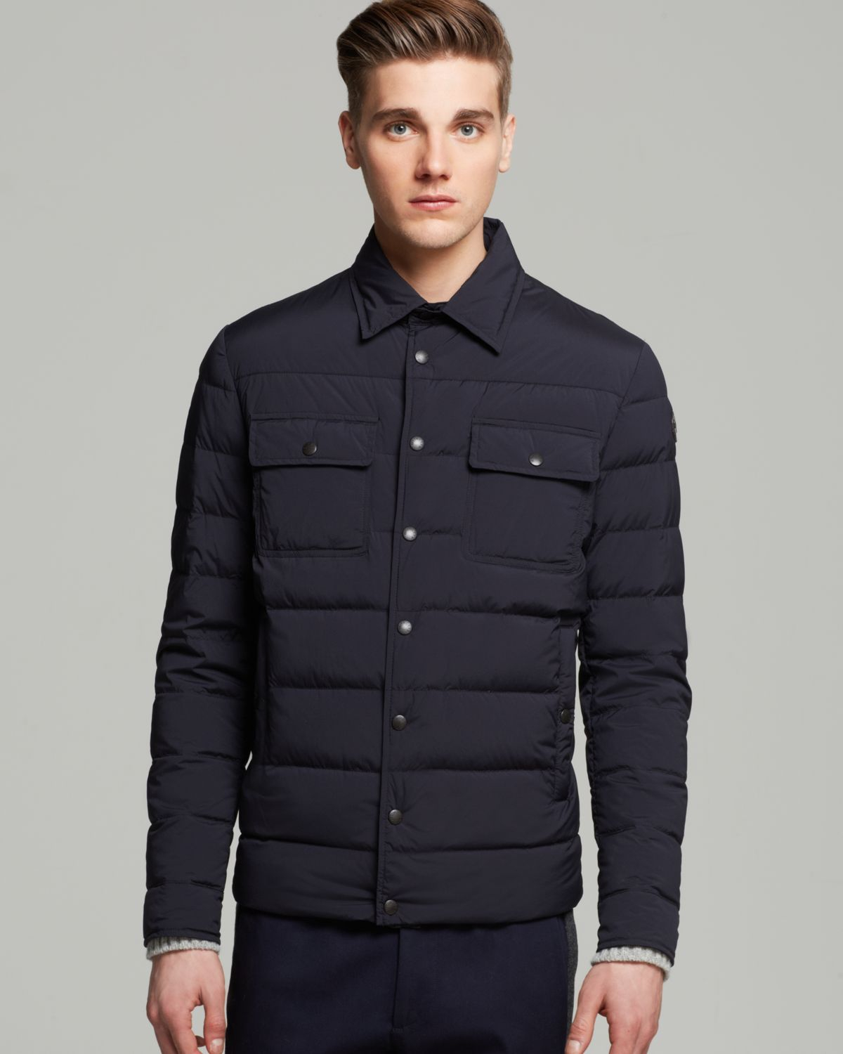 moncler down shirt moncler down shirt