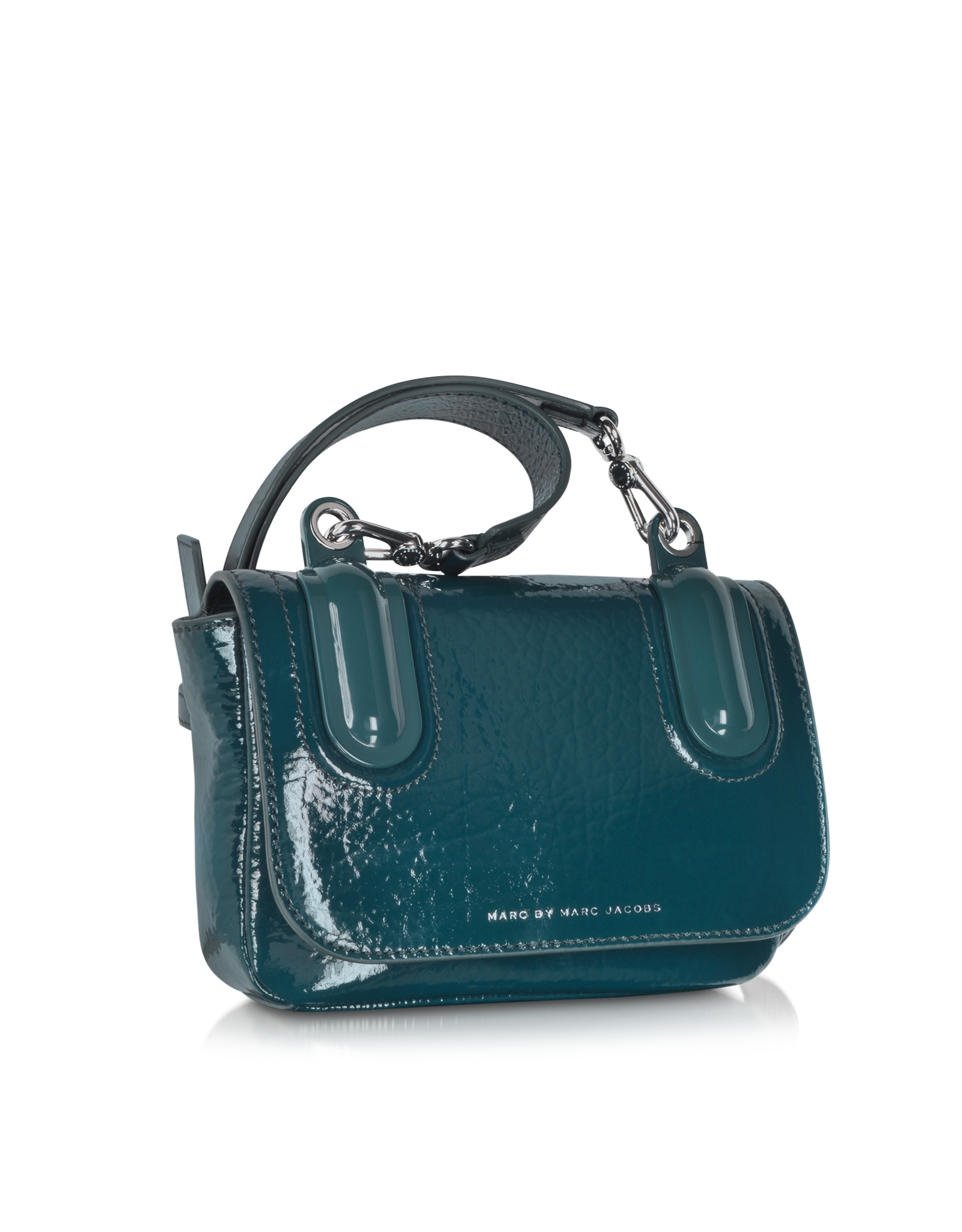 Marc by marc jacobs Ball & Chain Hopper Green Leather Crossbody Bag in Green | Lyst
