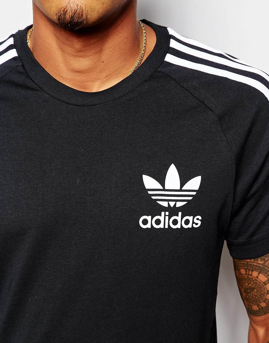 Lyst - Adidas Originals California T-shirt Ab7606 in Black for Men