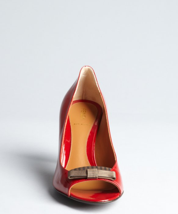 fendi red shoes