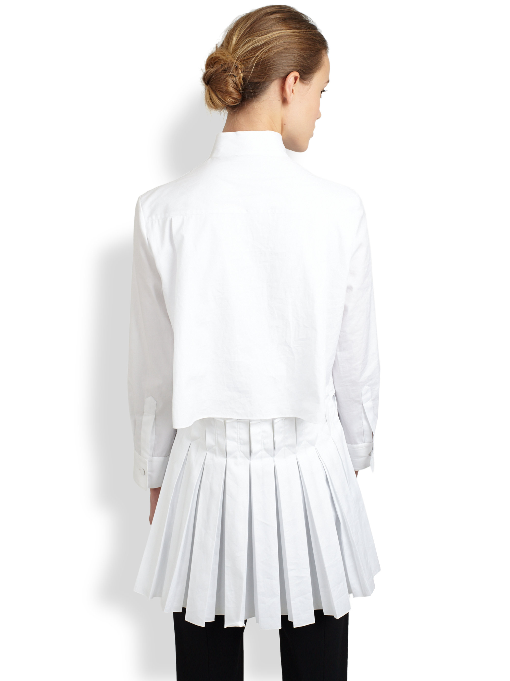 satin shirt red