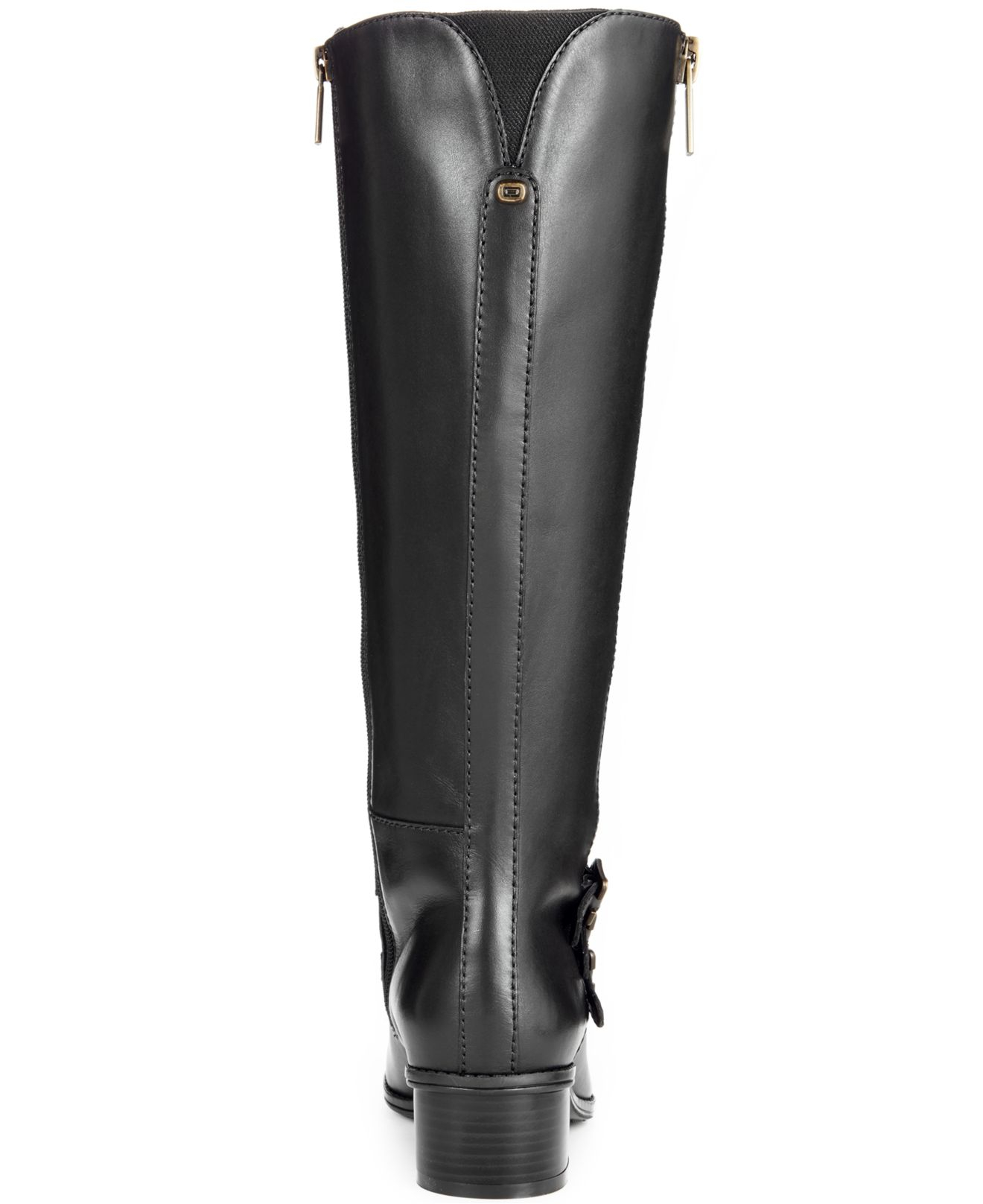 Bandolino Carsononia Tall Riding Boots In Black | Lyst