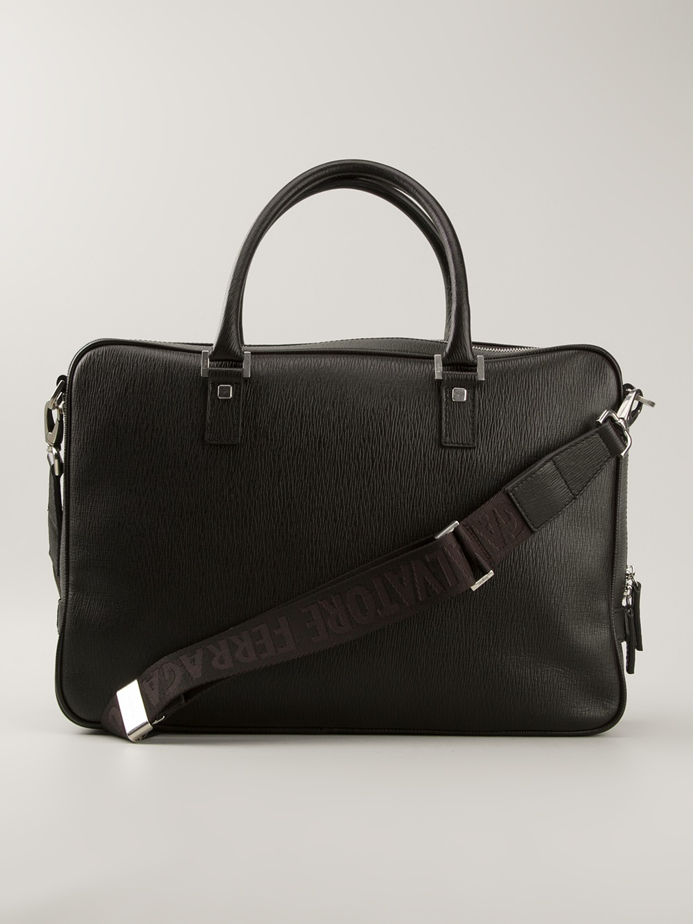 Lyst - Ferragamo Classic Briefcase in Black for Men