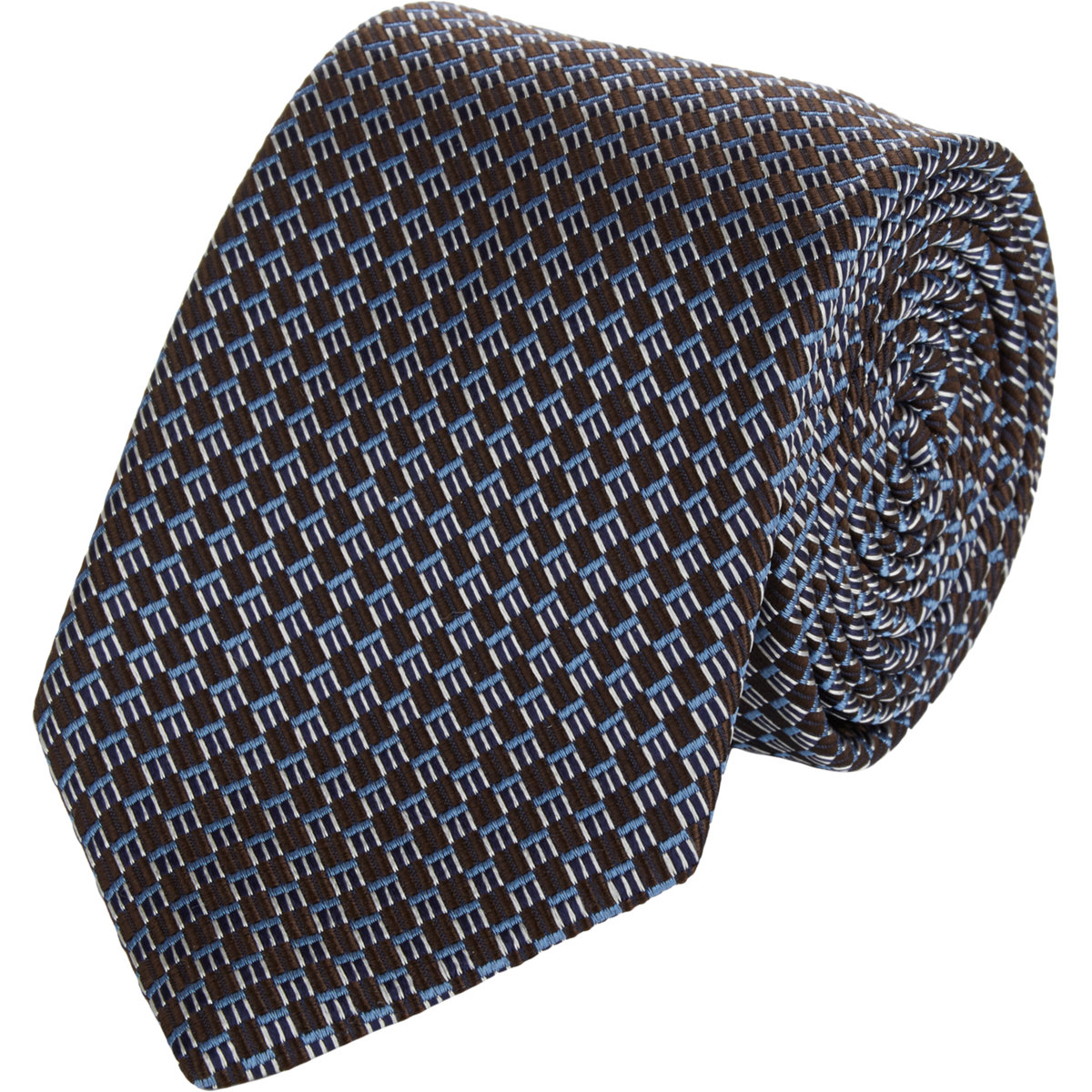 Ermenegildo zegna Jacquard Tie in Gray for Men | Lyst